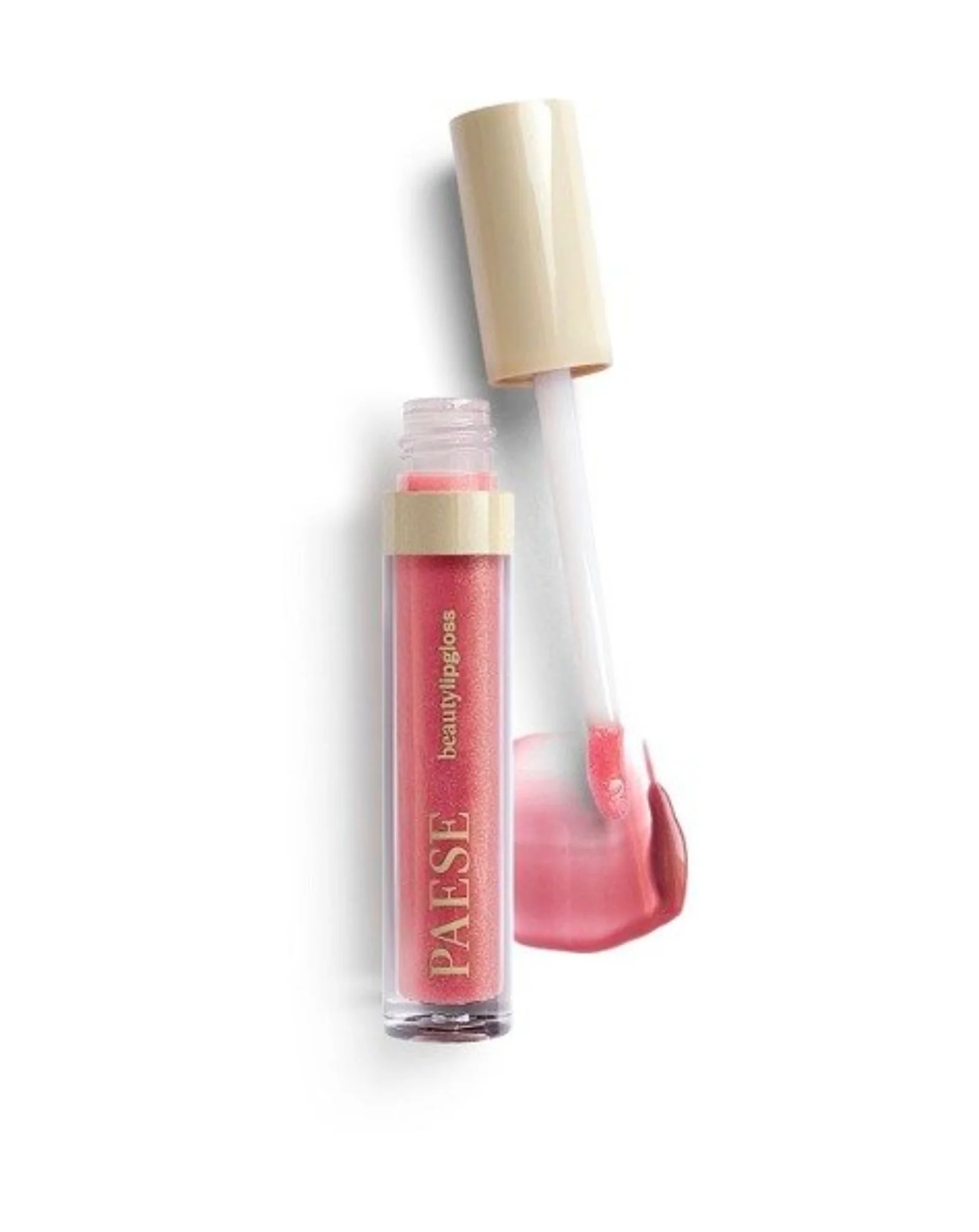 Błyszczyk z drobinkami optycznie zwiększający usta, lustrzany efekt 04 Glowing Lipgloss Paese - Image 3