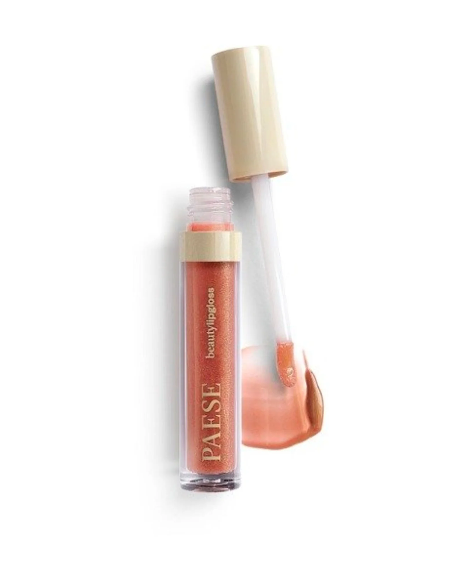 Błyszczyk z drobinkami optycznie zwiększający usta, lustrzany efekt 05 Glazed Lipgloss Paese - Image 3