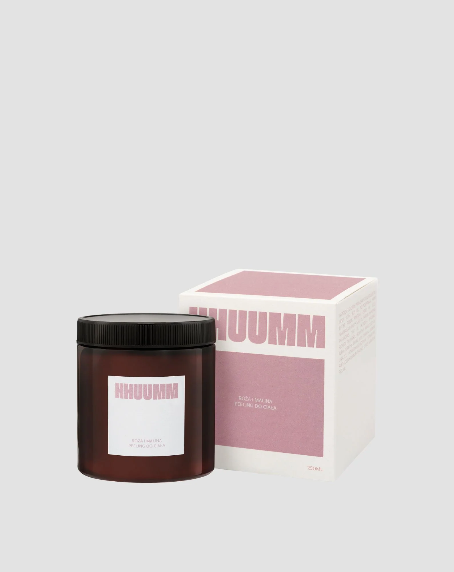 Cukrowy peeling wygładzająco-odżywczy Róża i Malina HHUUMM - Image 3