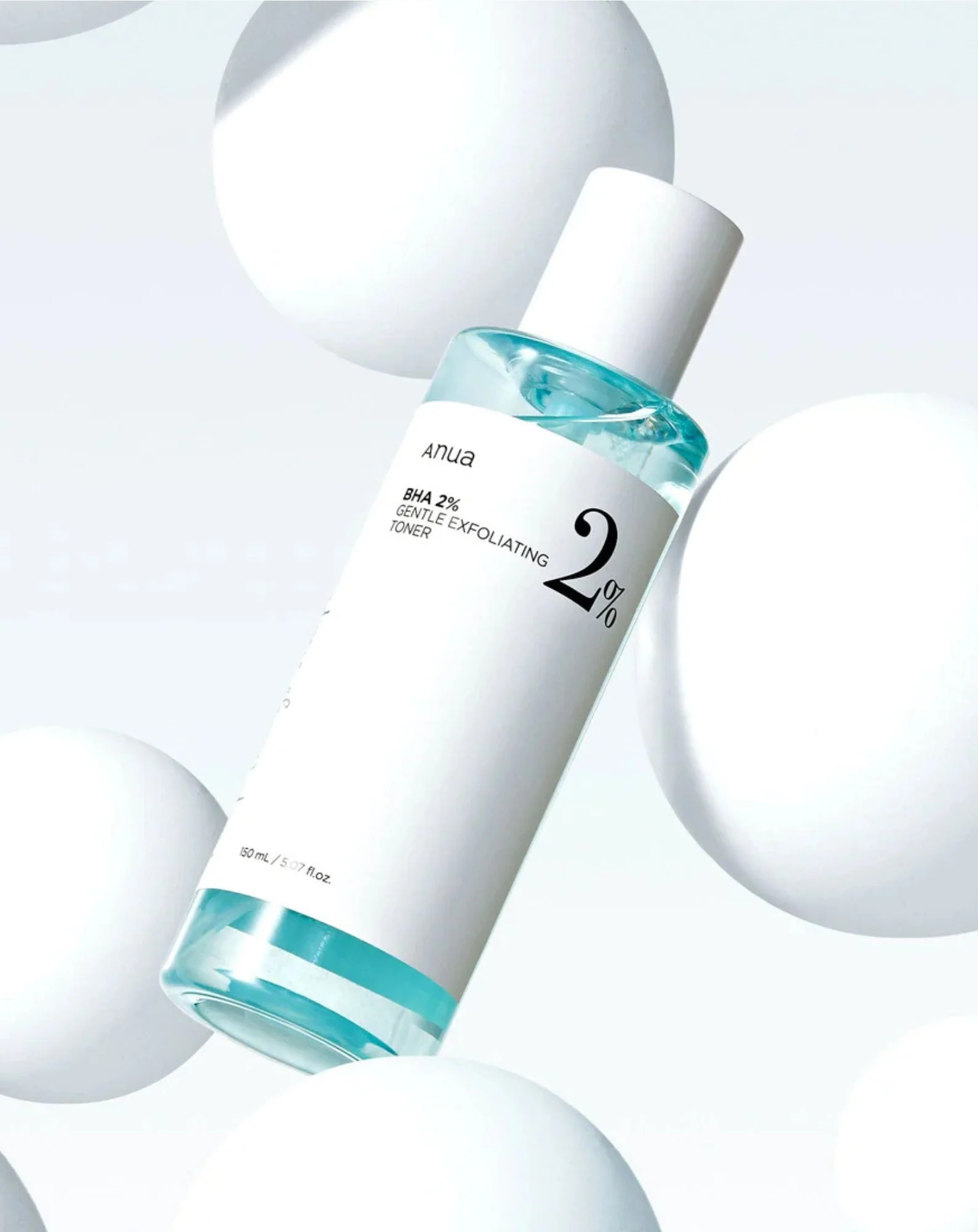 Delikatny tonik złuszczający z kwasem salicylowym BHA 2% Gentle Exfoliating Toner ANUA - Image 3