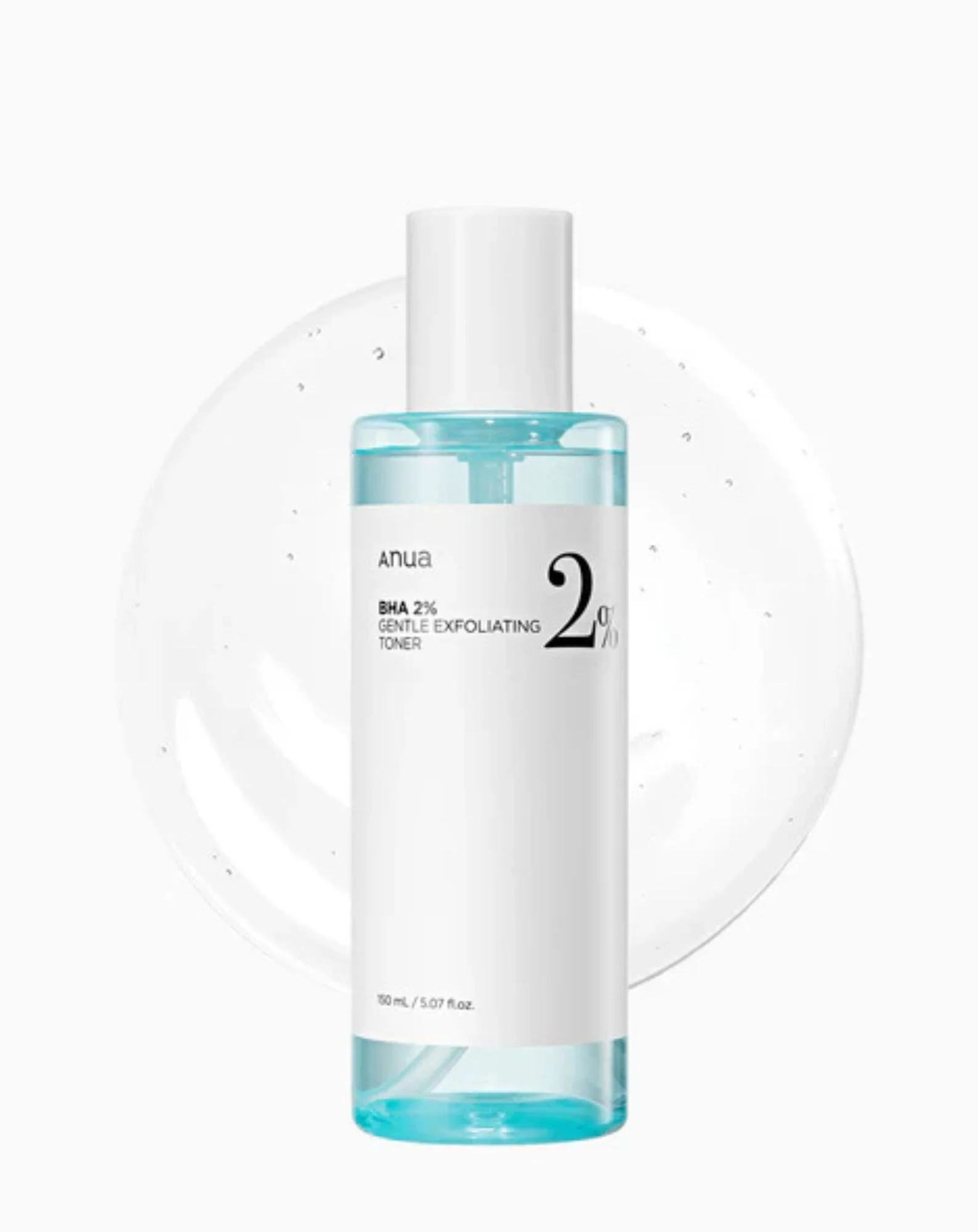 Delikatny tonik złuszczający z kwasem salicylowym BHA 2% Gentle Exfoliating Toner ANUA - Image 4