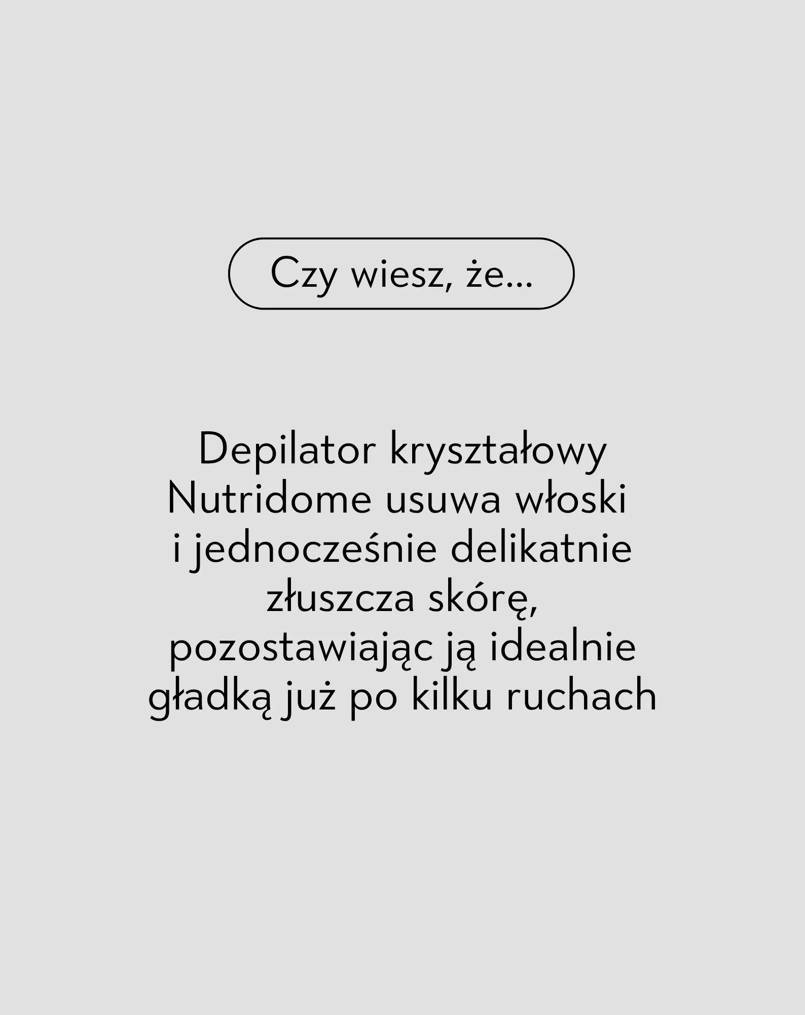 Depilator kryształowy do usuwania włosków i martwego naskórka Nutridome - Image 5