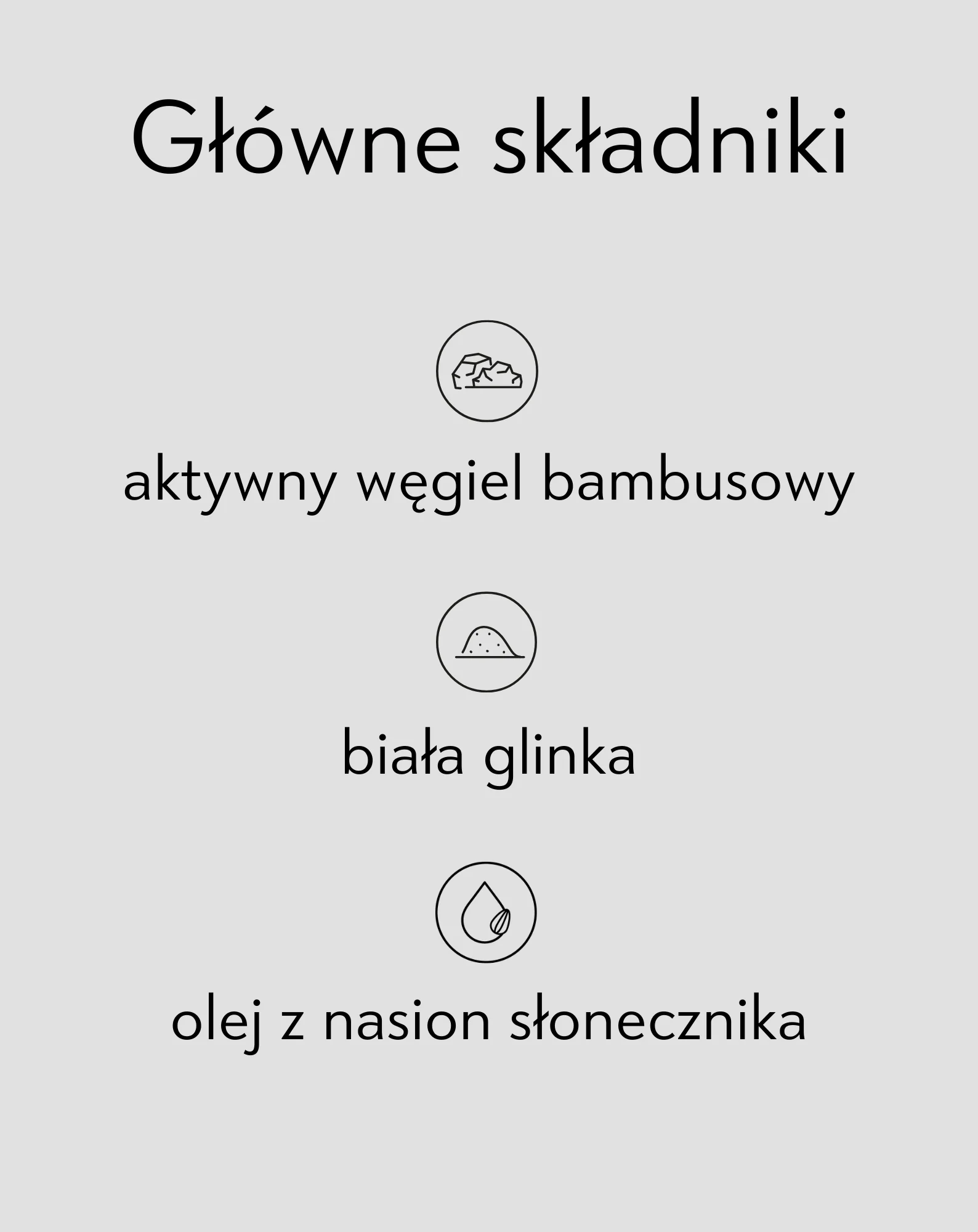 Detoksykujący peeling do twarzy z aktywnym węglem bambusowym i białą glinką Nutridome - Image 3