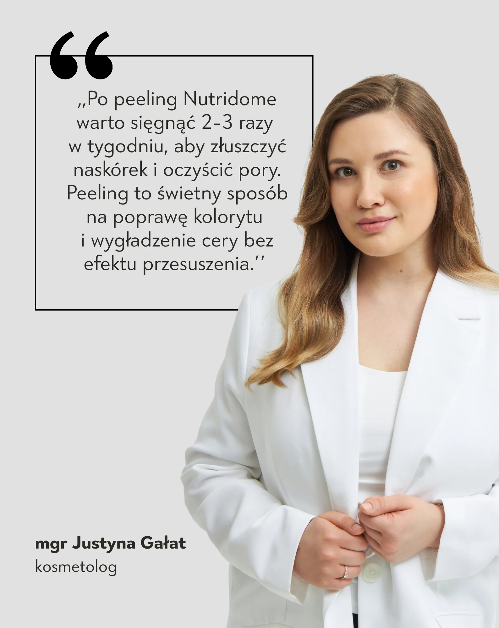 Detoksykujący peeling do twarzy z aktywnym węglem bambusowym i białą glinką Nutridome - Image 4