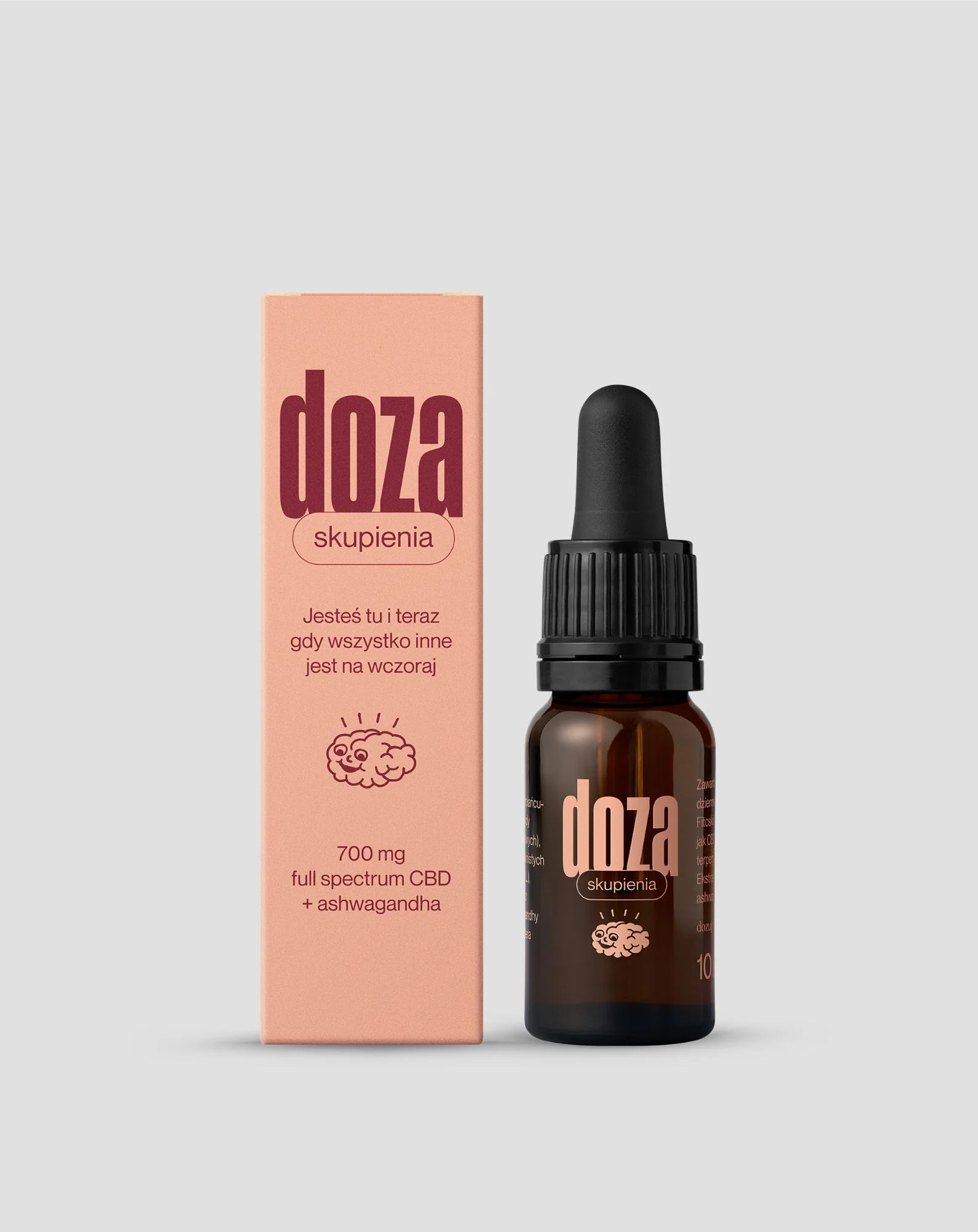 Doza skupienia Kropelki 700 mg CBD + ashwagandha Doza - Image 3