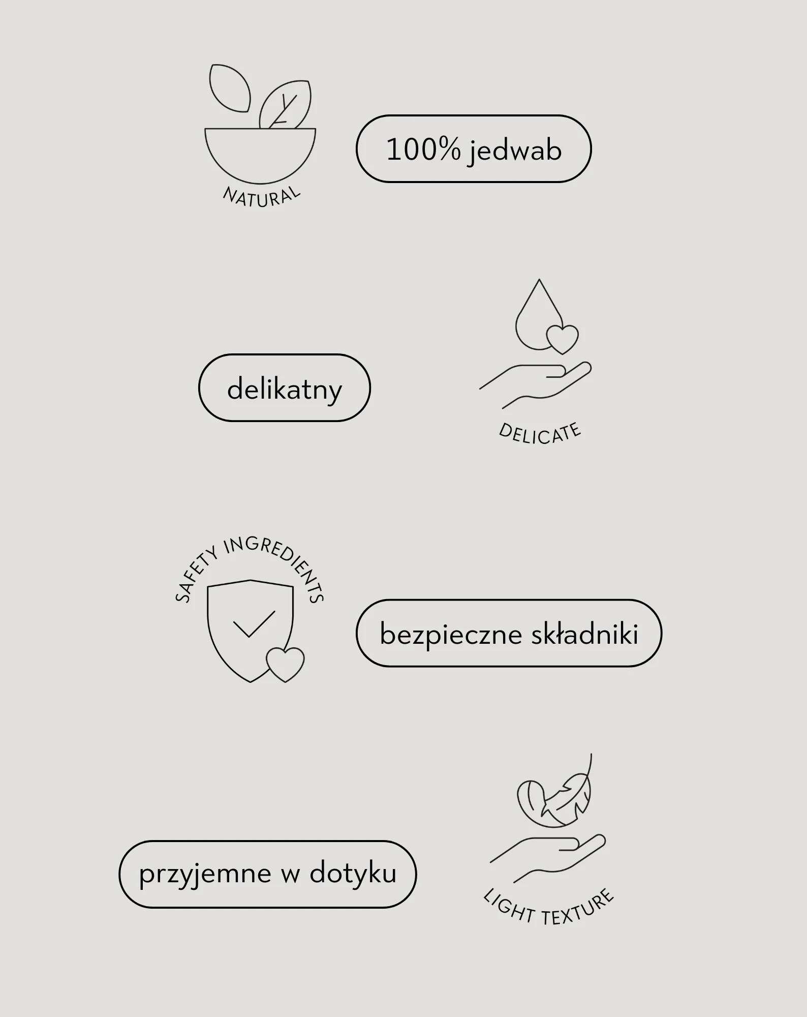 Jedwabny czepek do spania na włosy kręcone, falowane i na długie włosy Twisty - Image 6