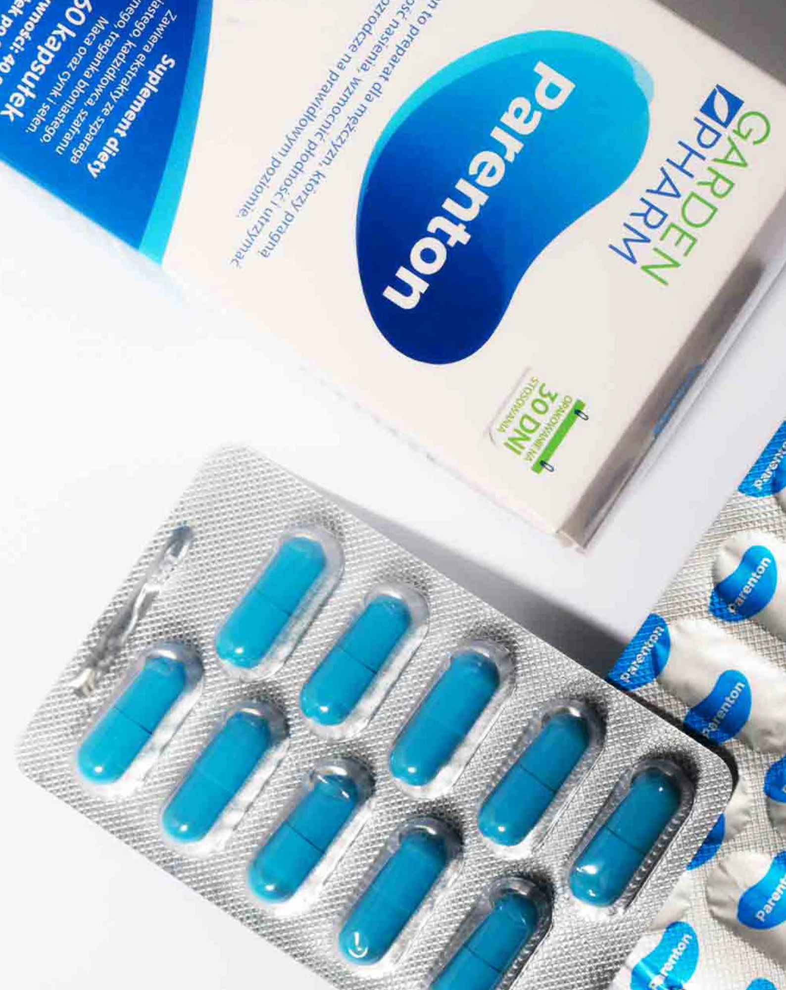 Kapsułki dla mężczyzn wspomagające płodność Parenton GardenPharm 60 szt. - Image 2