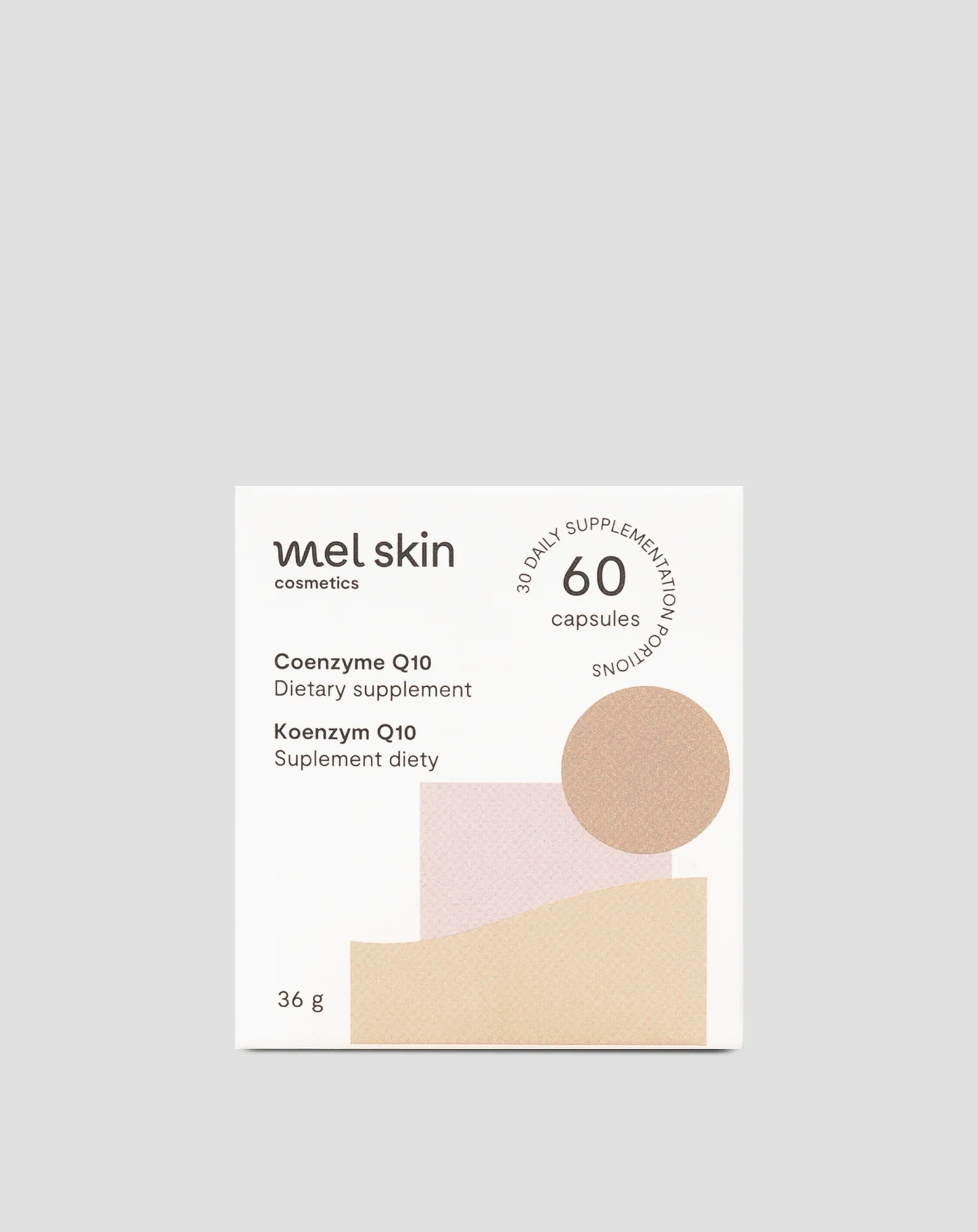 Koenzym Q10 w kapsułkach dla zdrowego układu krążenia, pięknej skóry i włosów Mel Skin 60 szt. - Image 4
