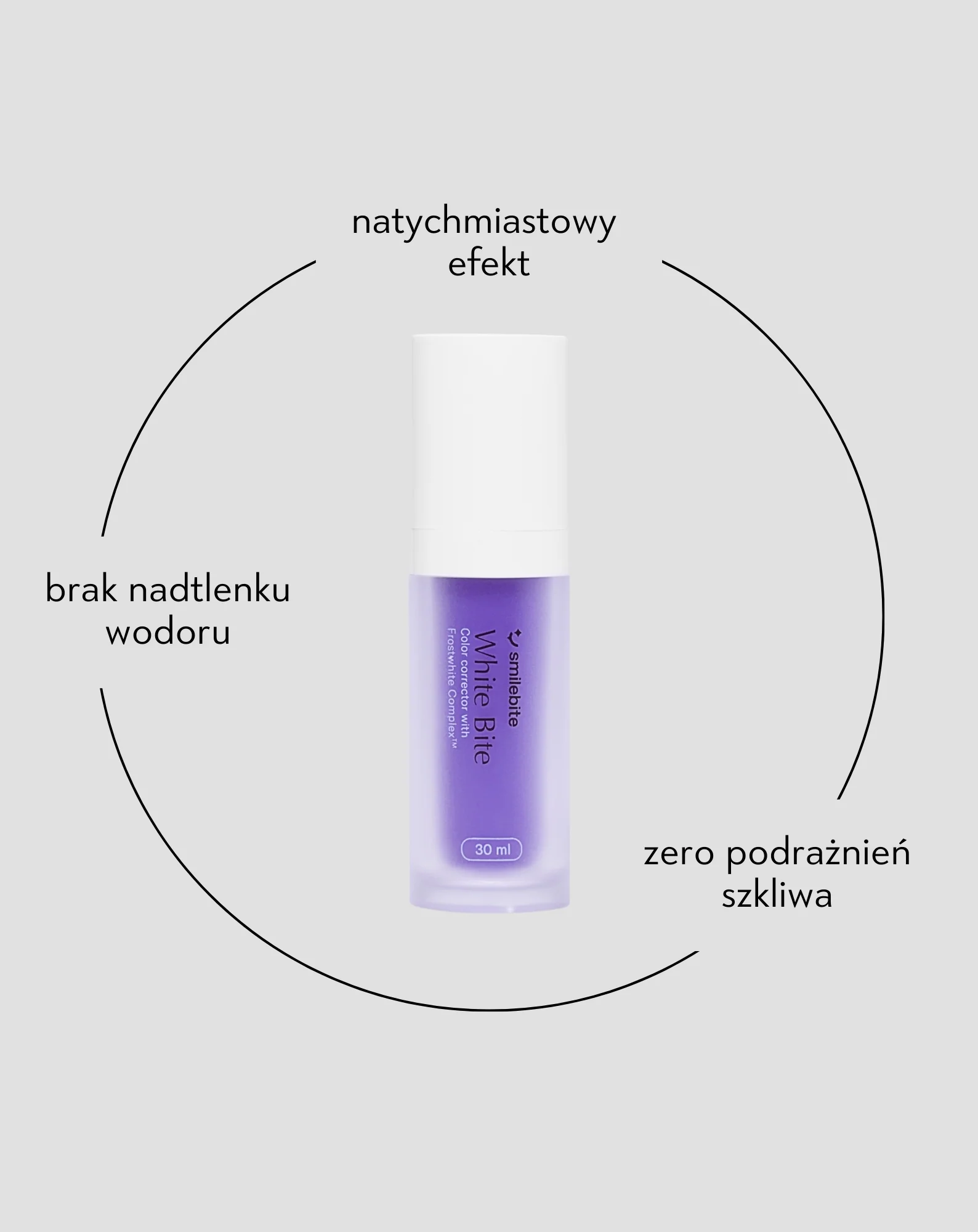 Korektor koloru serum korygujące kolor zębów White Bite Smilebite 30 ml - Image 5