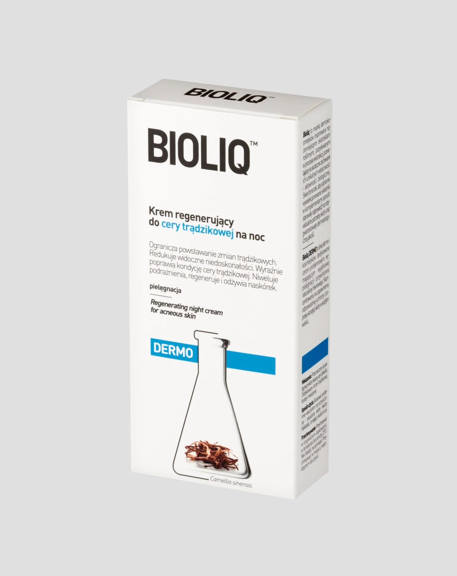 Krem regenerujący do cery trądzikowej na noc Dermo Bioliq - Image 2