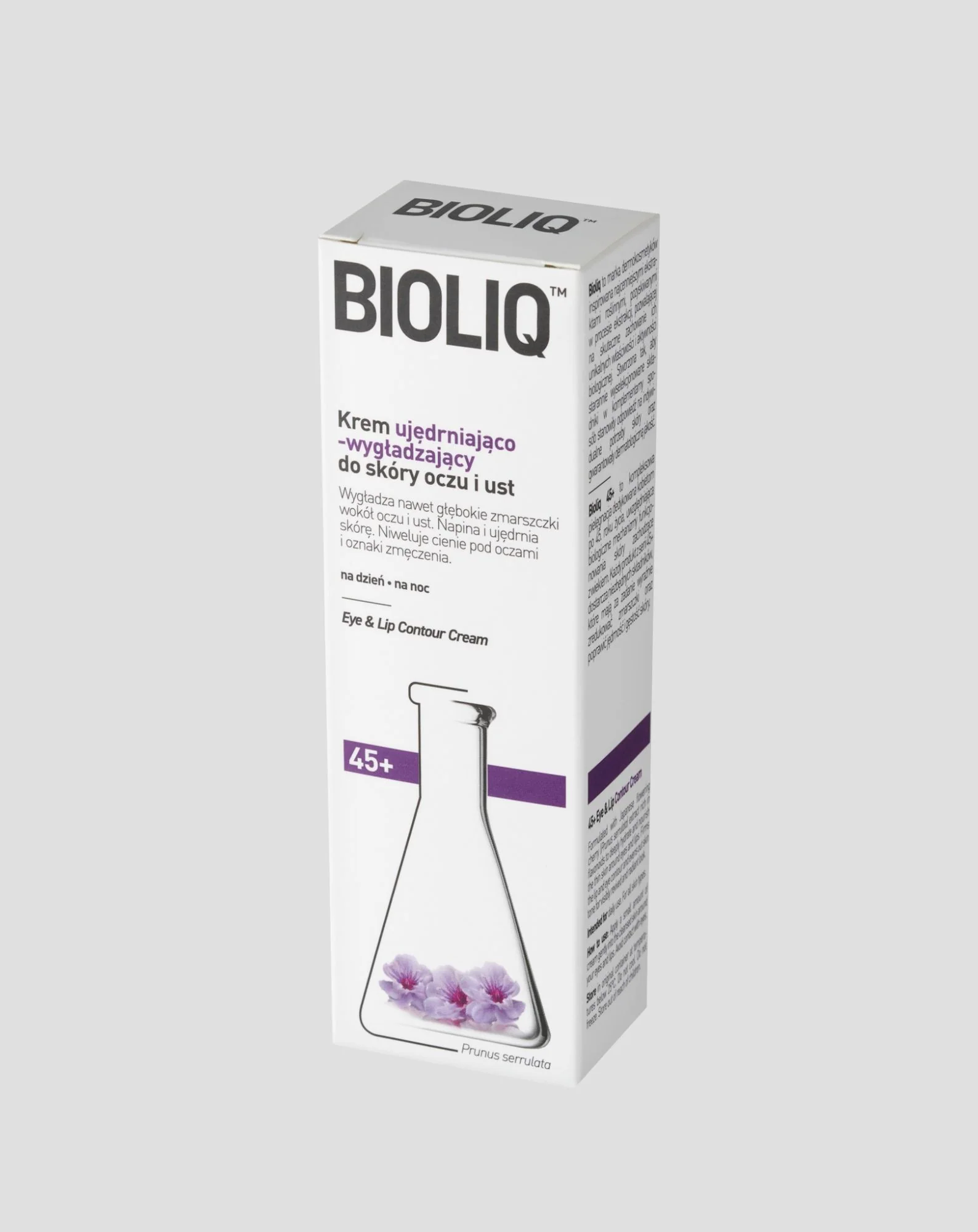 Krem ujędrniająco-wygładzający do skóry oczu i ust 45+ Bioliq - Image 2