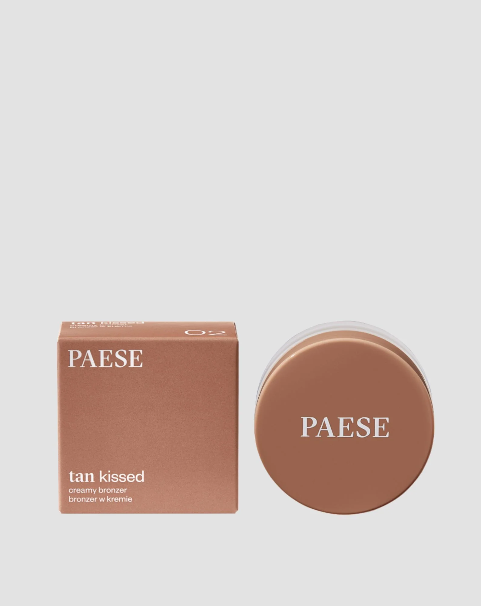 Kremowy bronzer w ciepłym odcieniu Tan kissed 02 Paese - Image 5