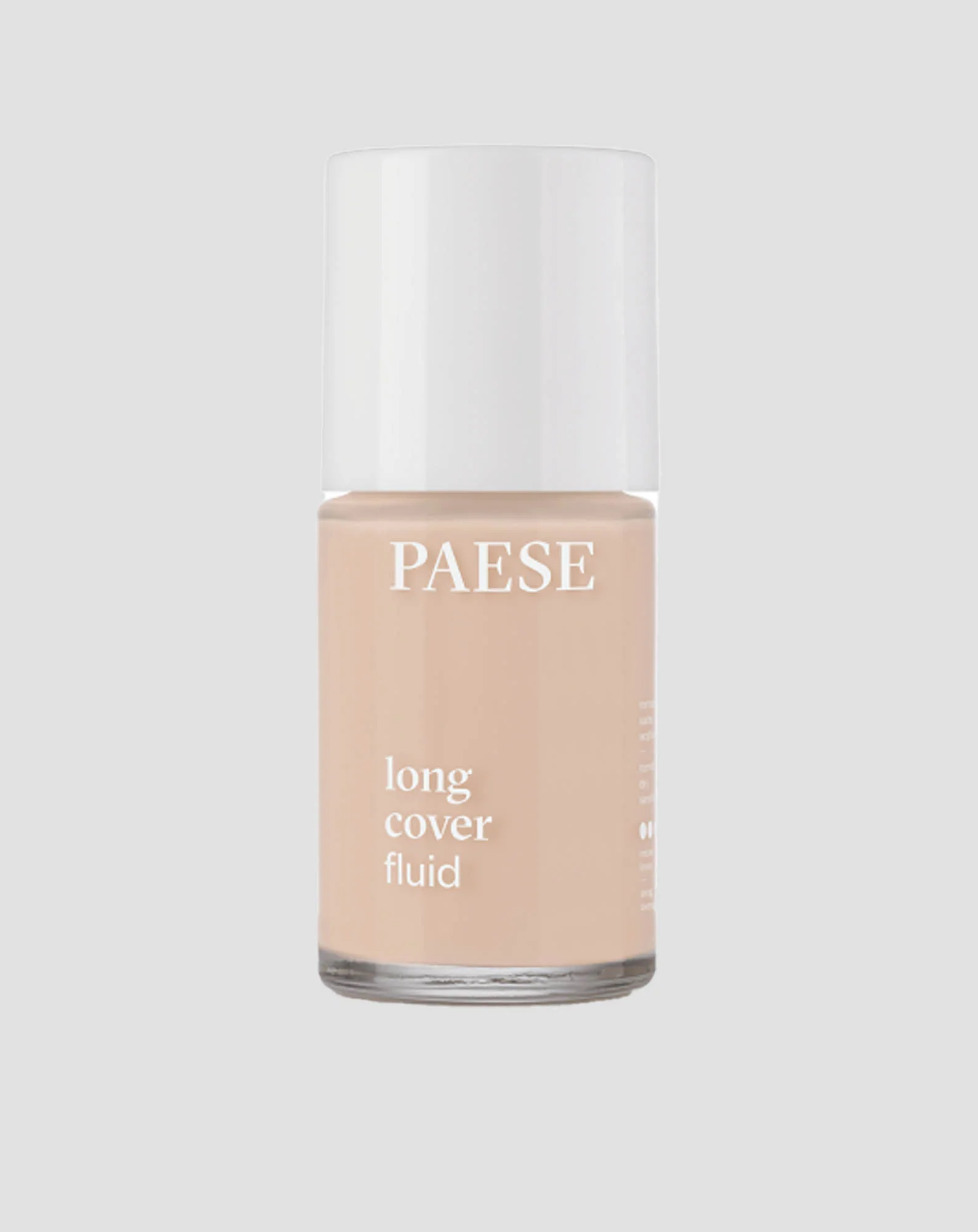 Kremowy podkład kryjący Long Cover Fluid Beżowy 1,5 Paese