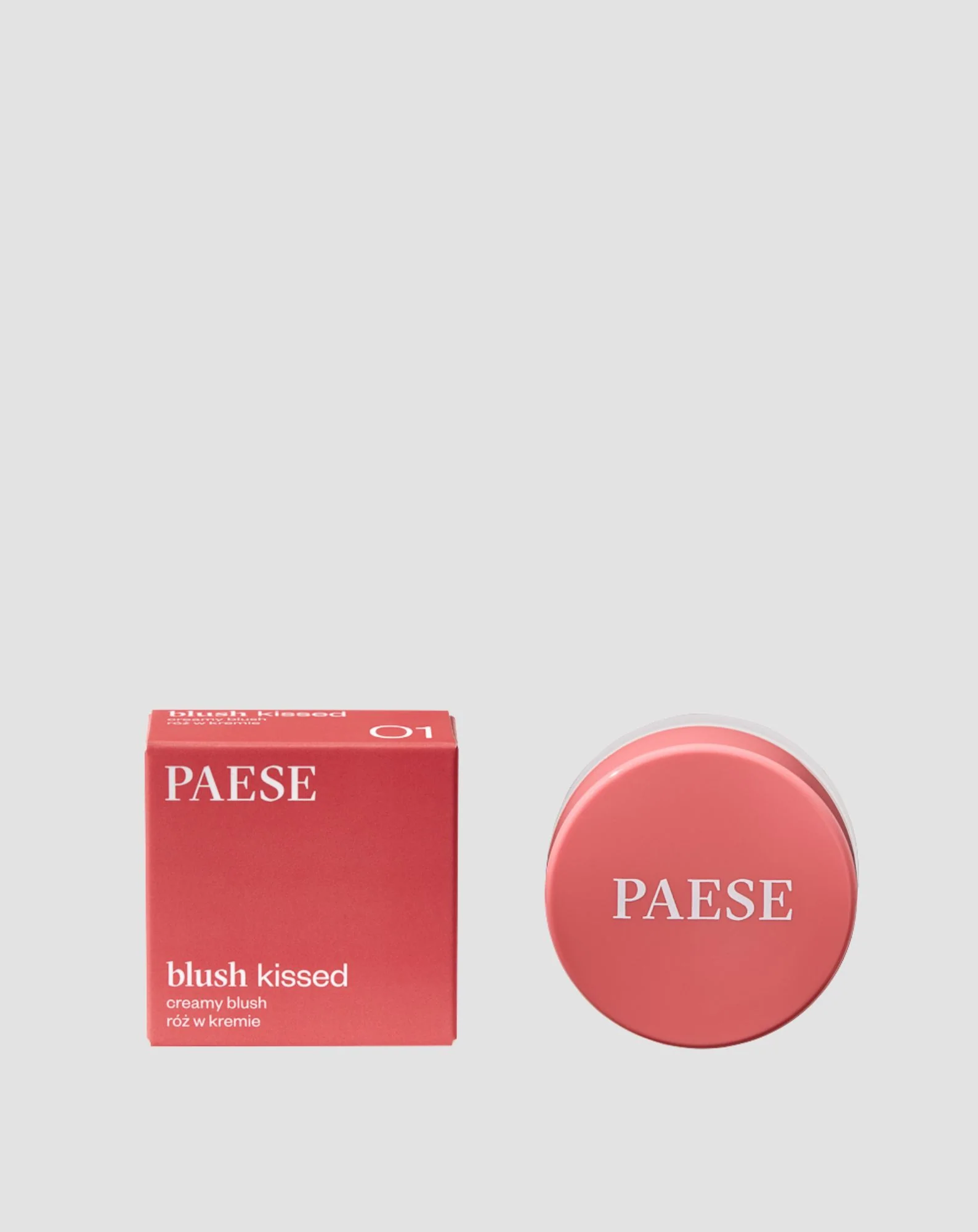 Kremowy róż do policzków Blush kissed 01 Paese - Image 5