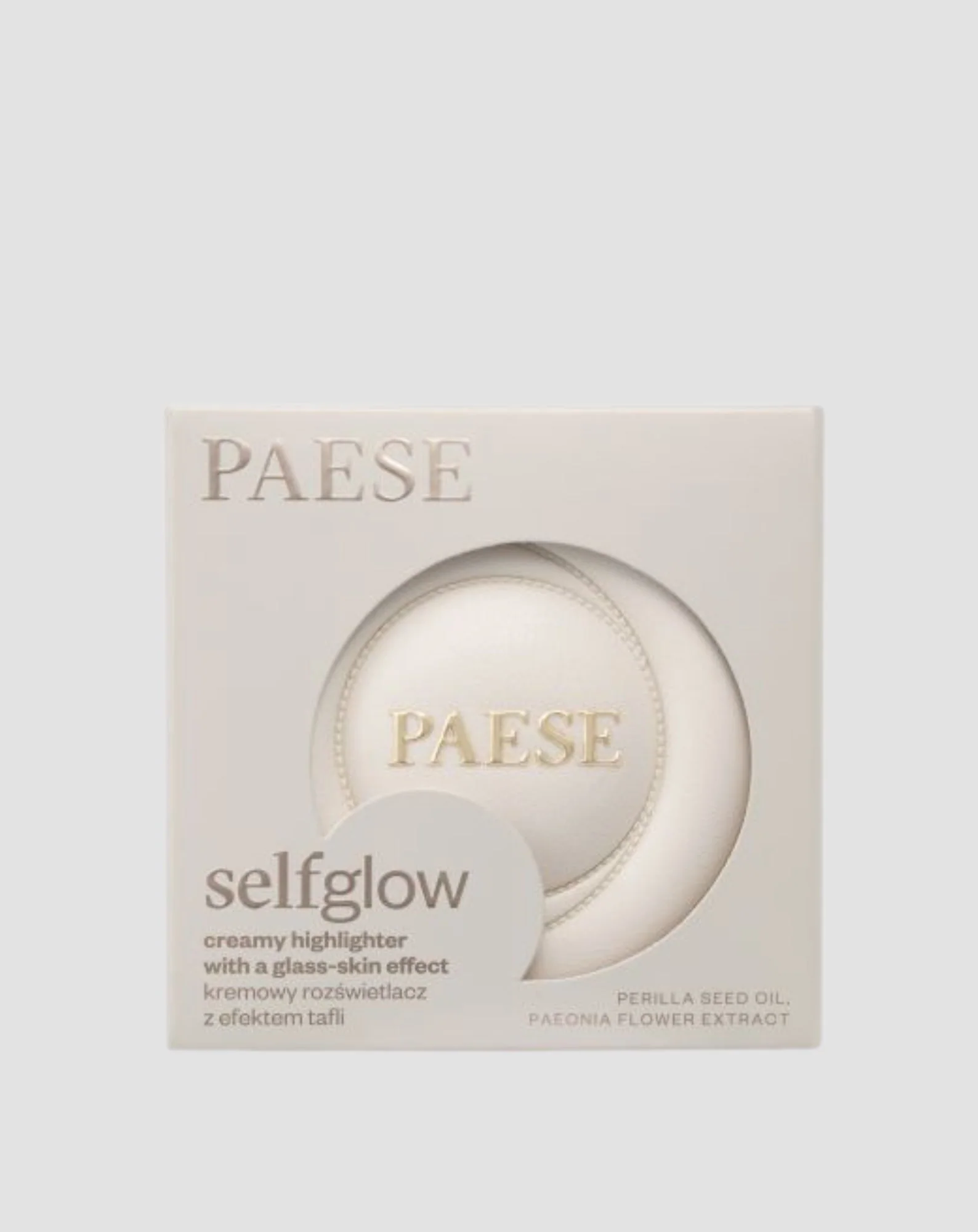 Kremowy rozświetlacz z efektem tafli Selfglow Paese - Image 4