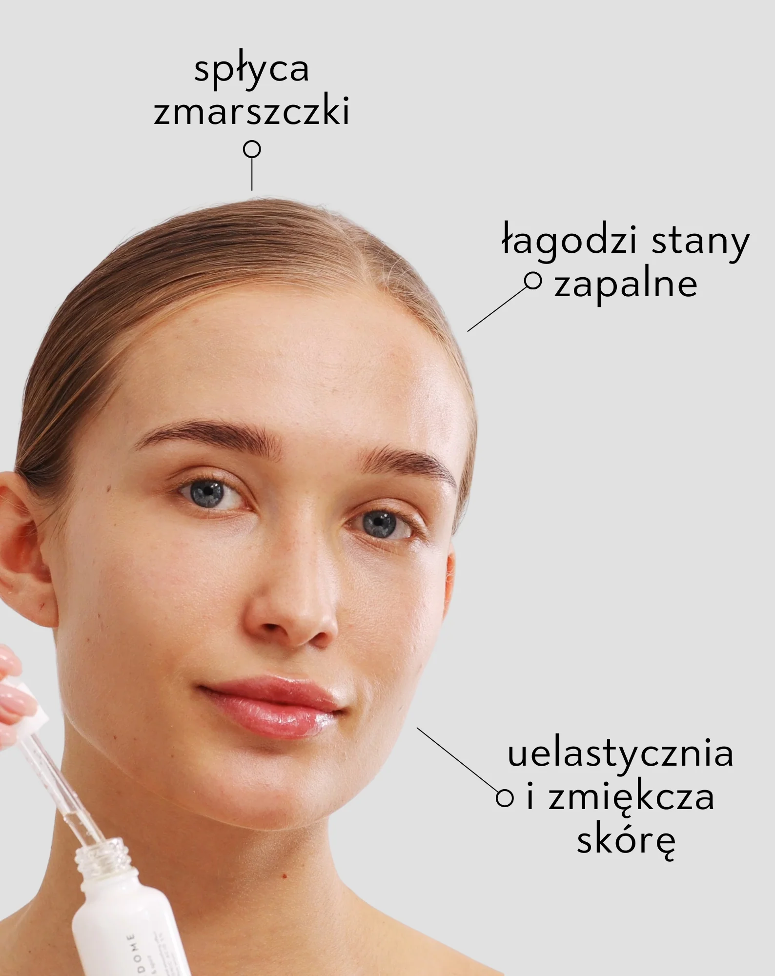 Kwas hialuronowy 5% nawilżające serum do twarzy do każdego rodzaju cery Nutridome - Image 3