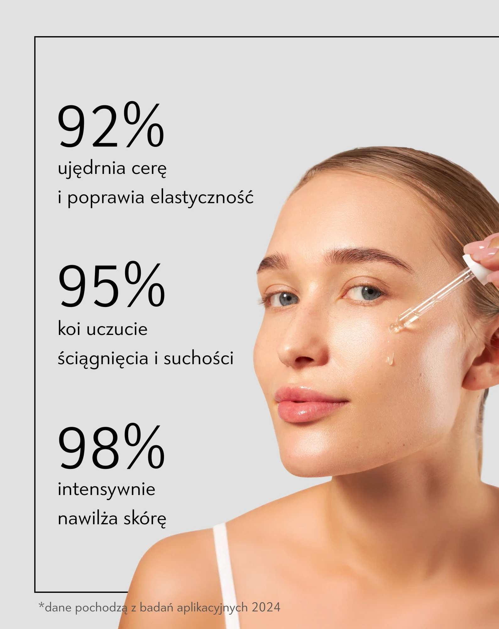 Kwas hialuronowy 5% nawilżające serum do twarzy do każdego rodzaju cery Nutridome - Image 6
