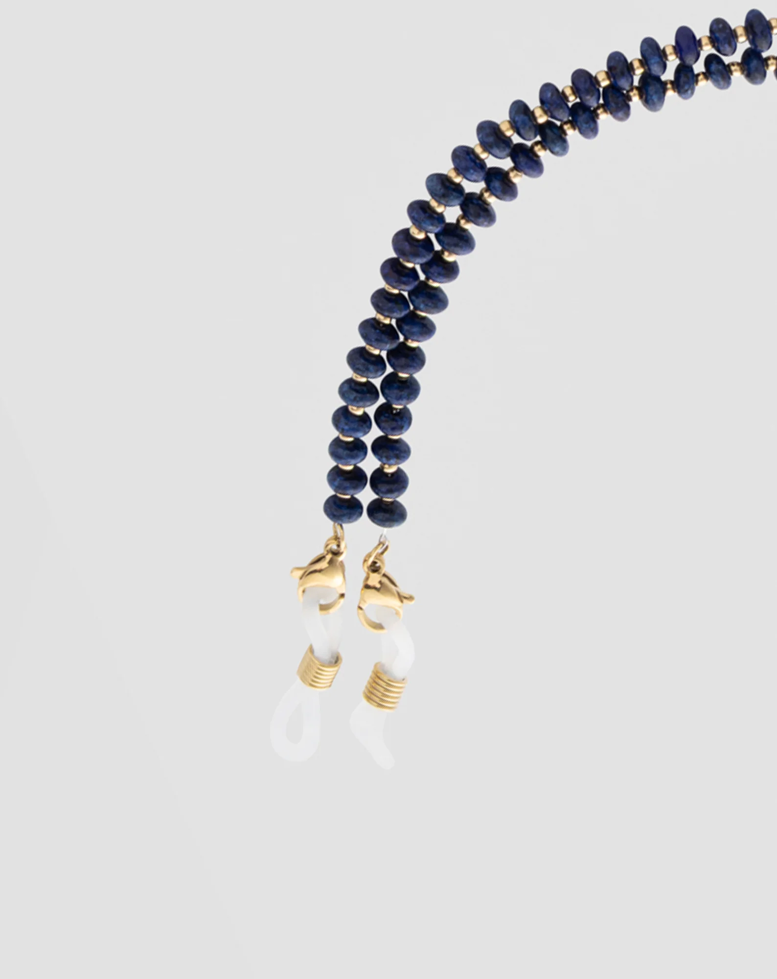 Łańcuszek do okularów z kamieni naturalnych lapis lazuli Mys - Image 4