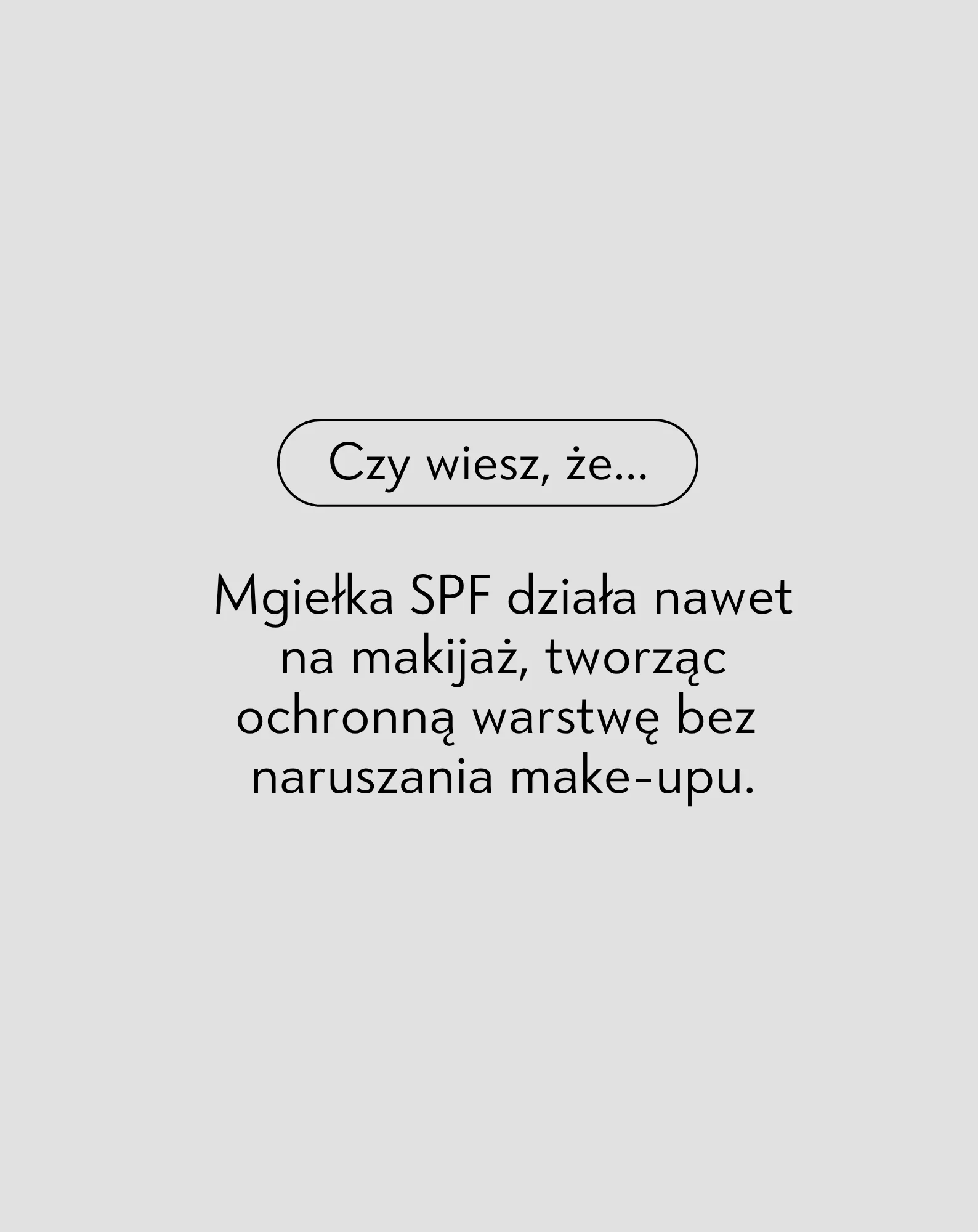 Lekka mgiełka ochronna do twarzy SPF 50 ochrona UVB, UVA w sprayu Nutridome - Image 3