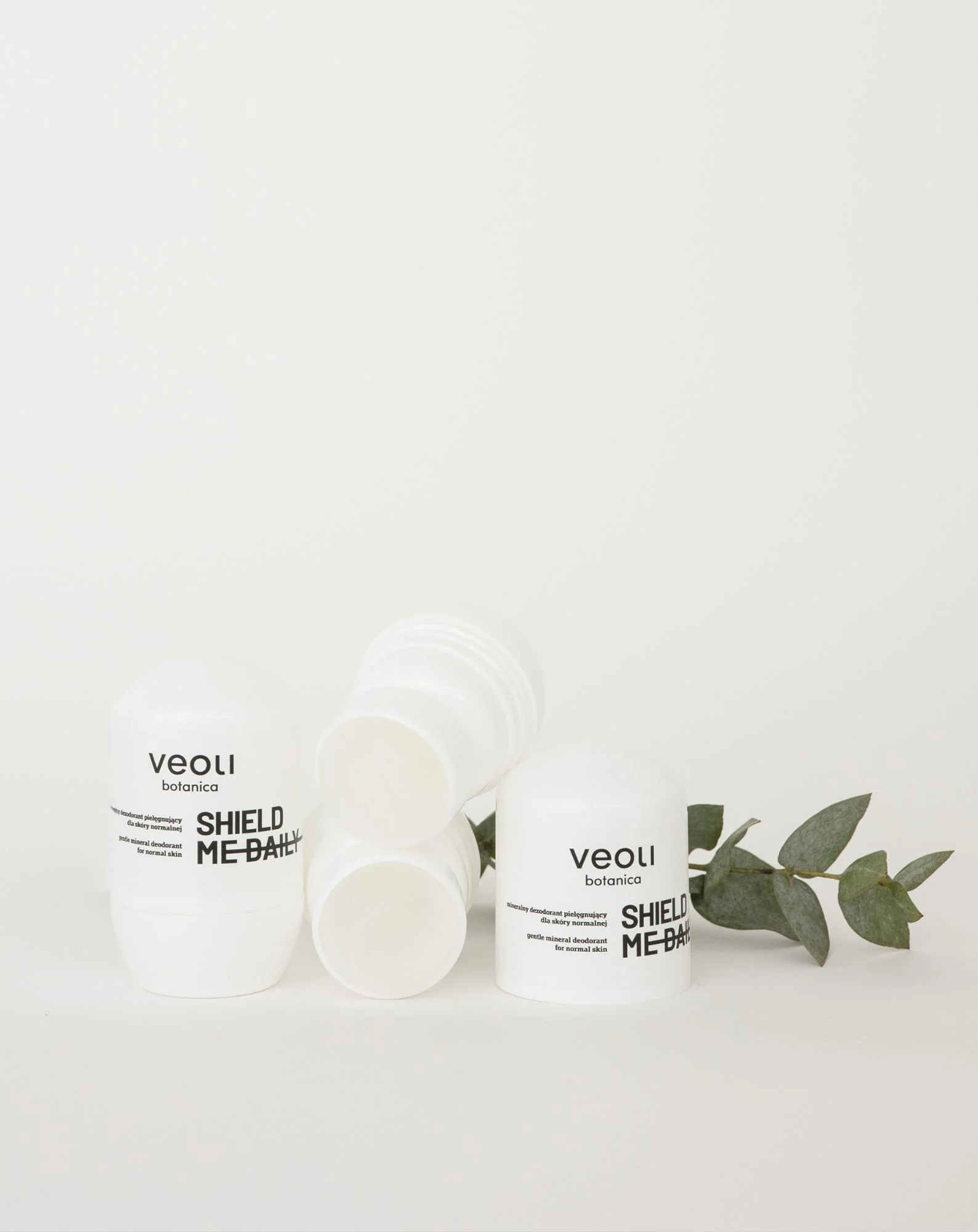 Mineralny dezodorant pielęgnujący do skóry normalnej Shield me daily Veoli Botanica - Image 3