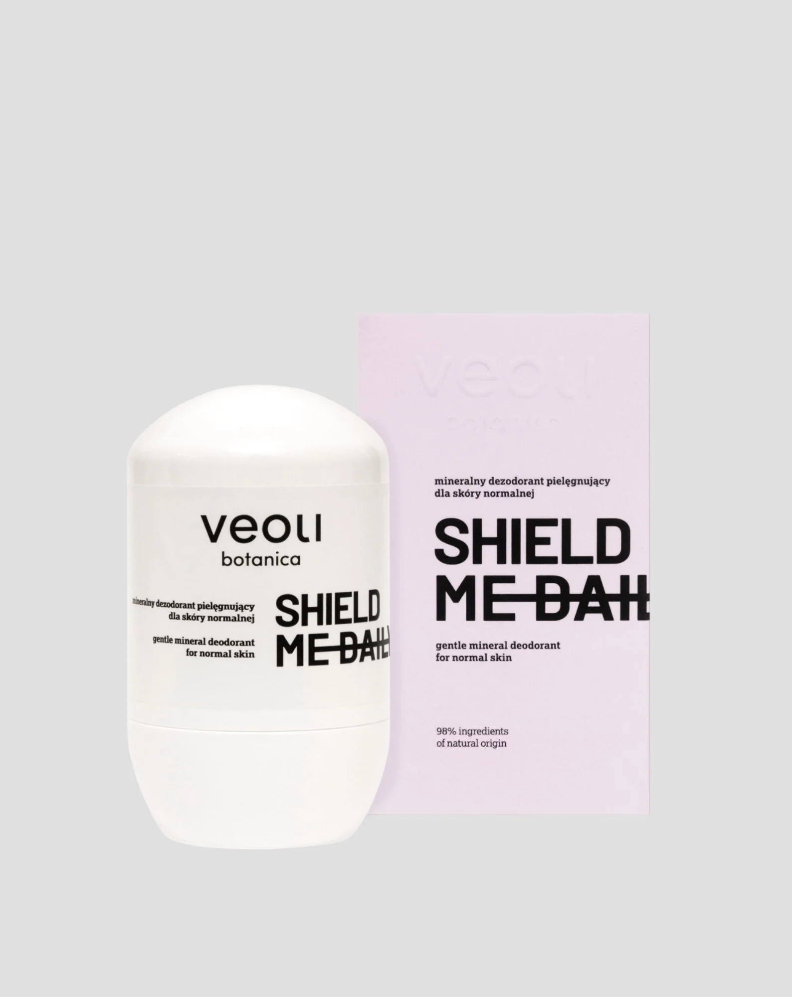 Mineralny dezodorant pielęgnujący do skóry normalnej Shield me daily Veoli Botanica - Image 5