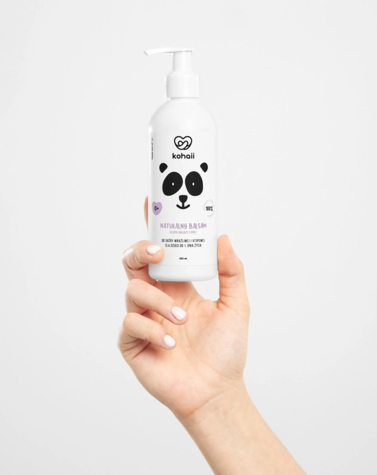 Naturalny balsam dla dzieci od 1 dnia życia, hipoalergiczny uzupełniający lipidy Kohaii - Image 2