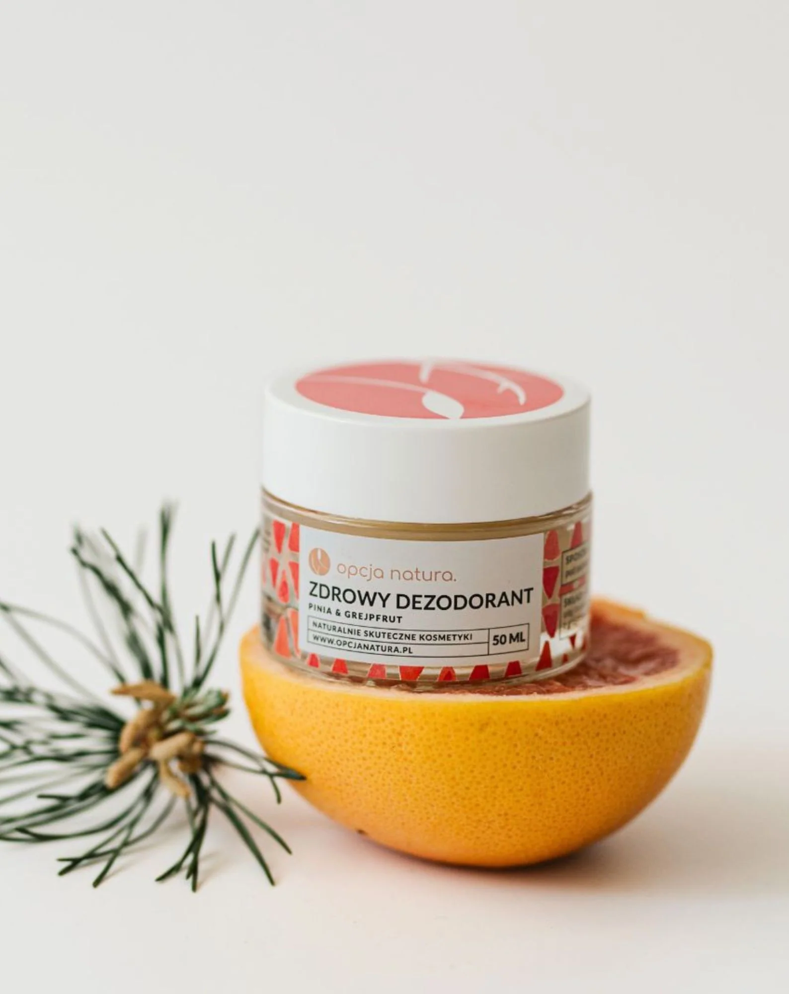 Naturalny dezodorant w kremie - zdrowy dezodorant Pinia & Grejpfrut Opcja Natura - Image 3