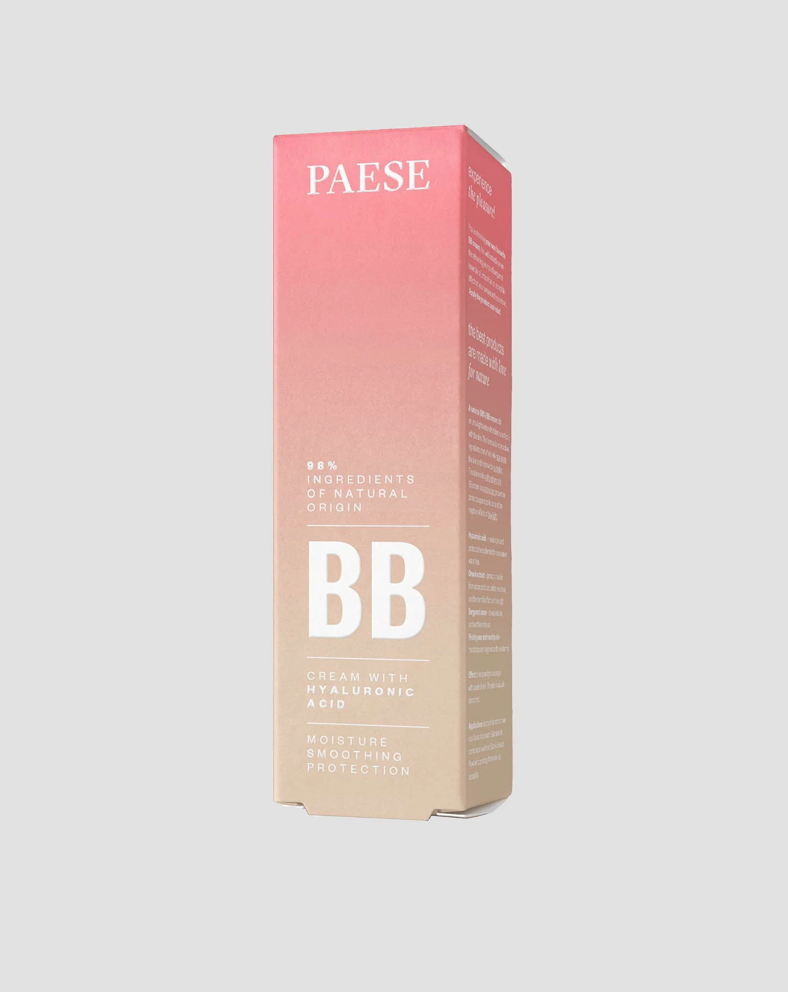 Naturalny krem koloryzujący BB z kwasem hialuronowym 01 ivory Paese - Image 5