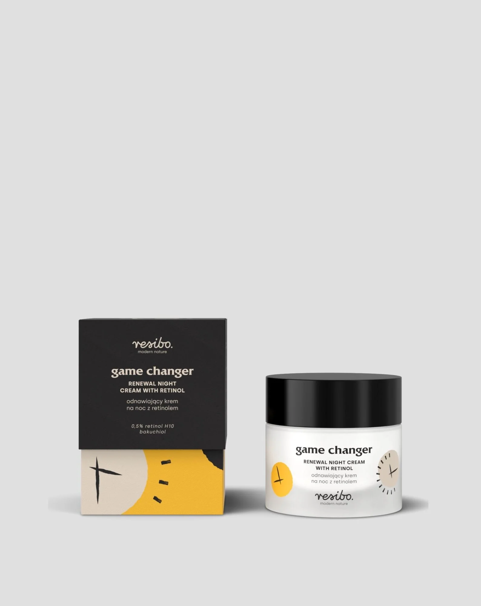 Naturalny krem z retinolem Game Changer do twarzy 30 ml Resibo - Image 4