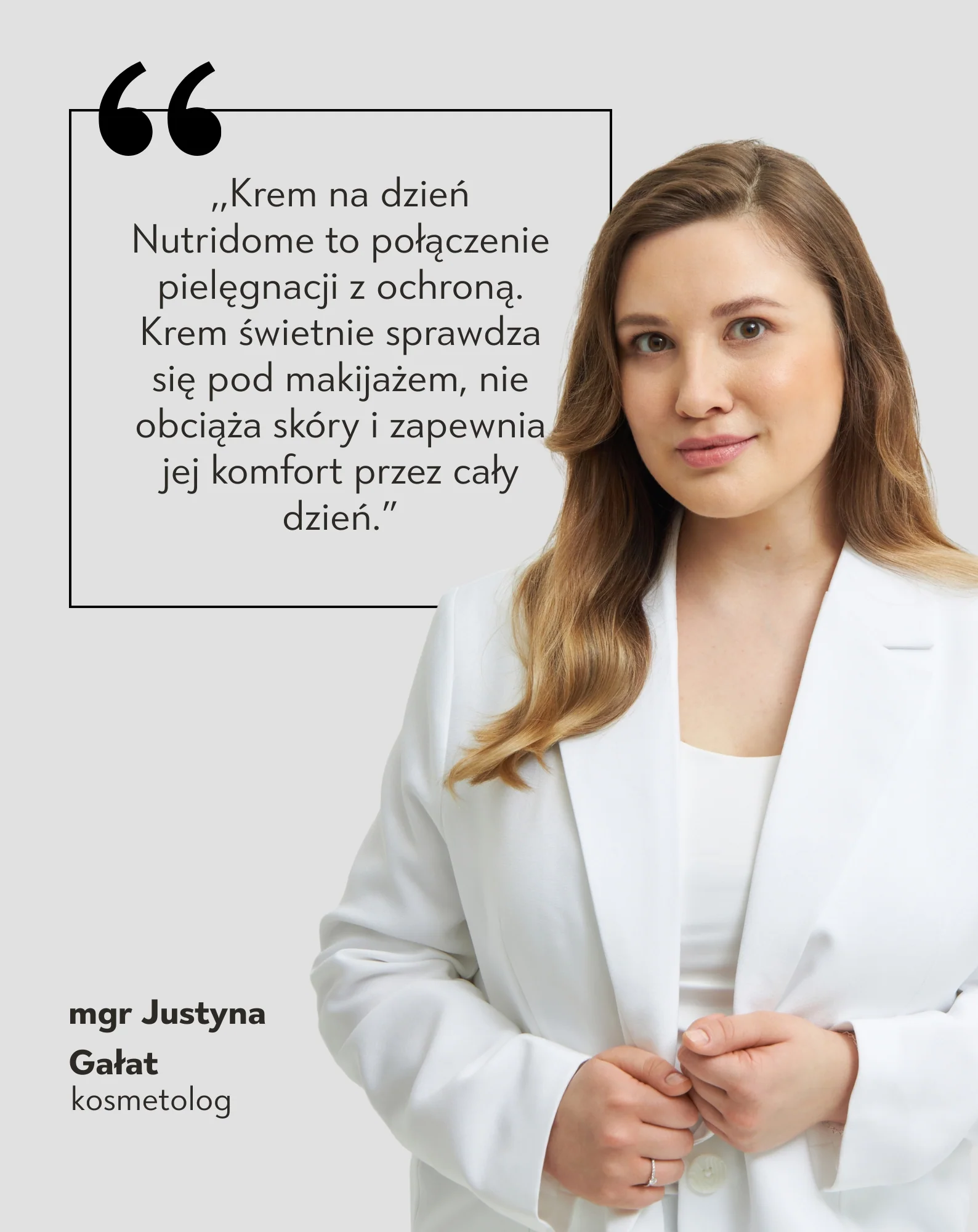 Nawilżający krem do twarzy na dzień przeciwzmarszczkowy z olejem makadamia Nutridome - Image 4