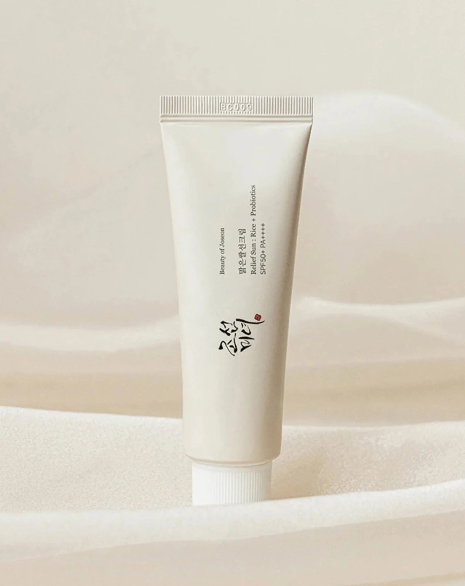 Nawilżający krem z filtrem SPF50+ PA++++ Relief Sun: Rice + Probiotics Beauty of Joseon - Image 3