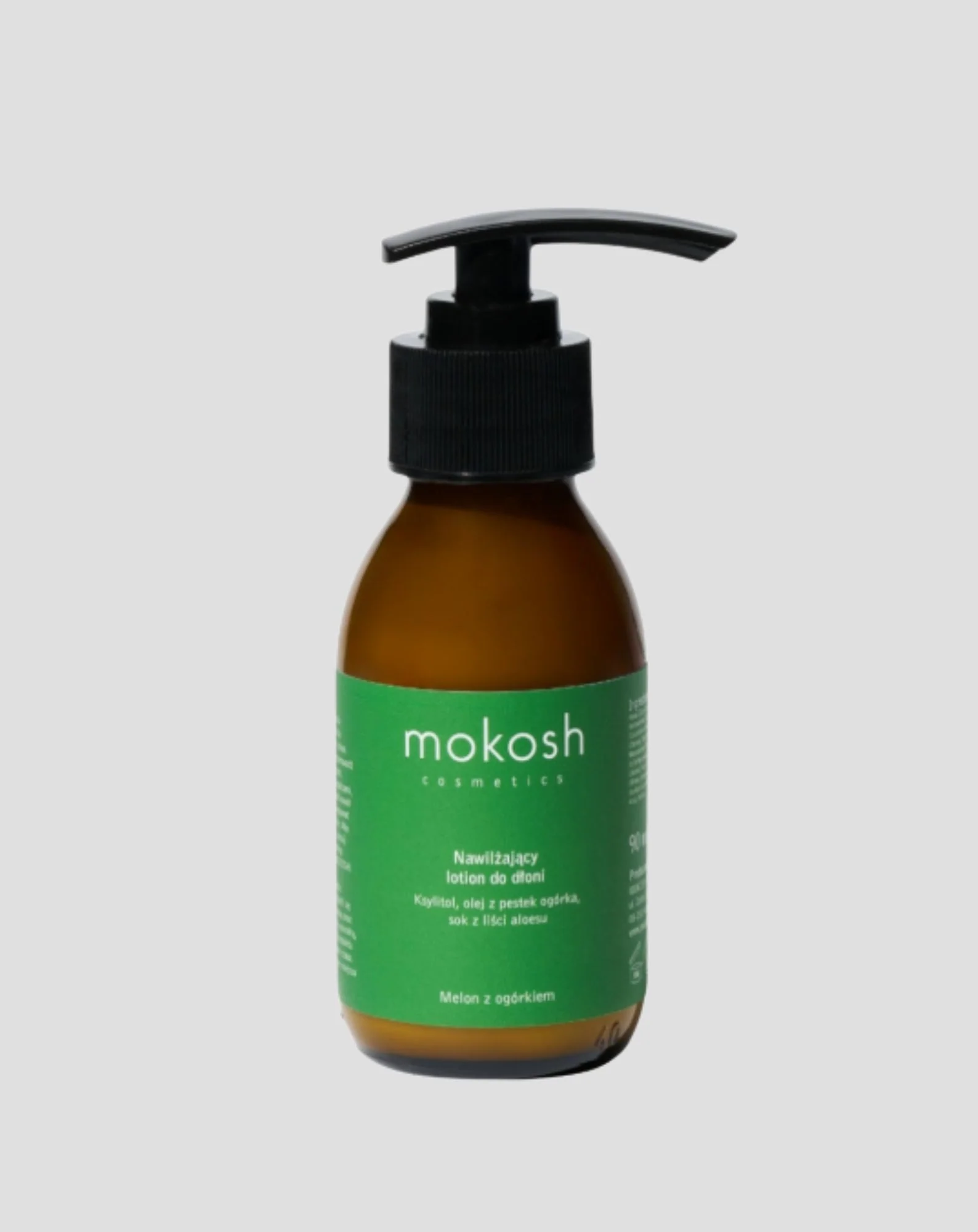 Nawilżający lotion do dłoni Melon z ogórkiem o orzeźwiającym zapachu Mokosh