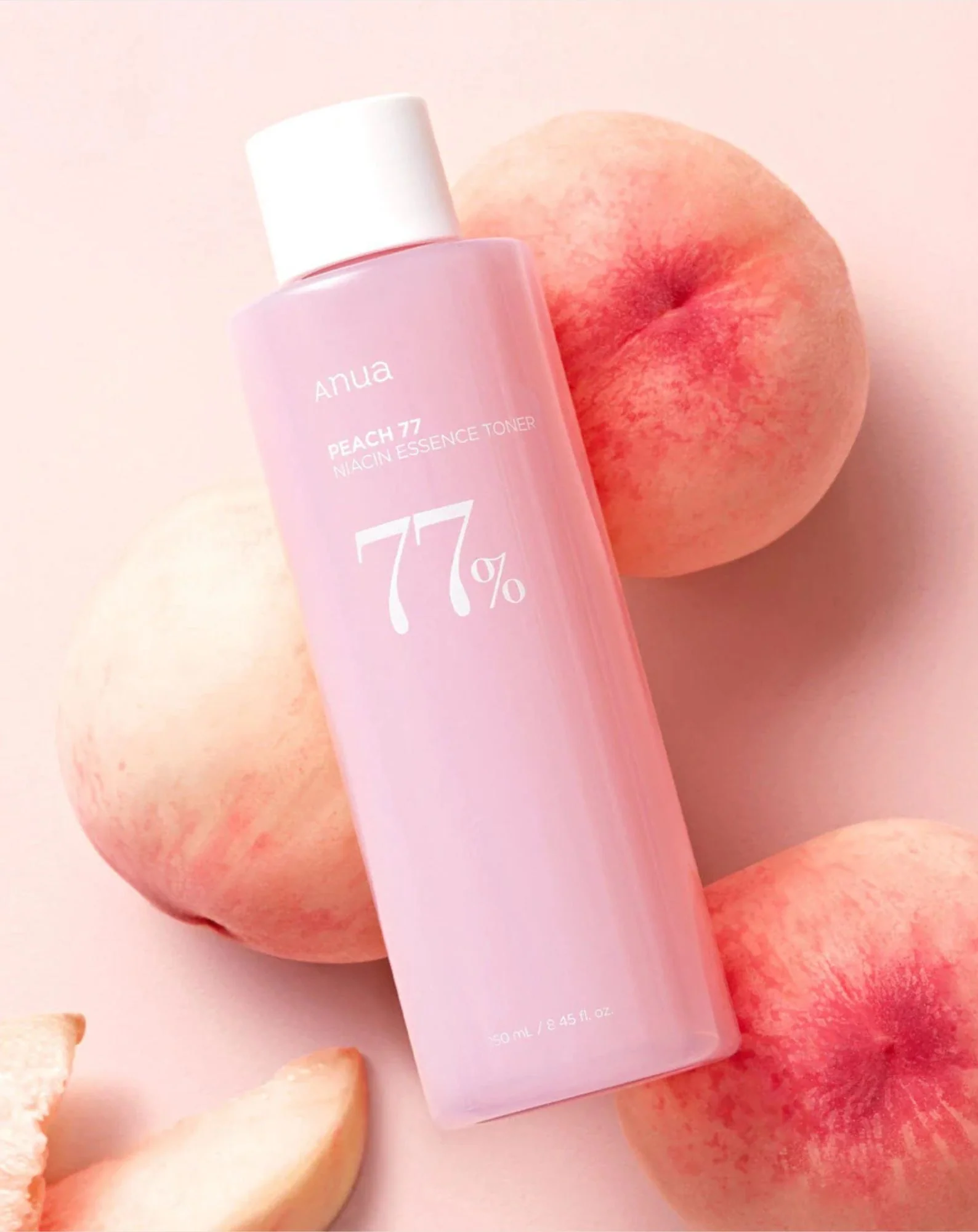 Nawilżający tonik do twarzy z niacynamidem Peach 77 ANUA - Image 3