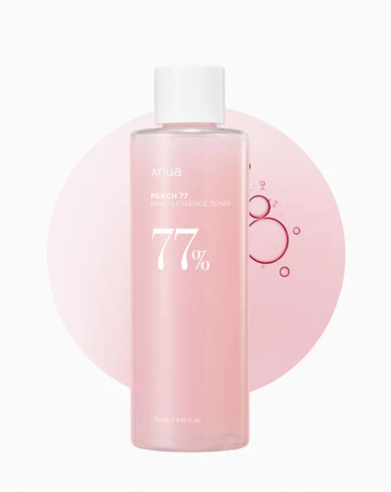 Nawilżający tonik do twarzy z niacynamidem Peach 77 ANUA - Image 4