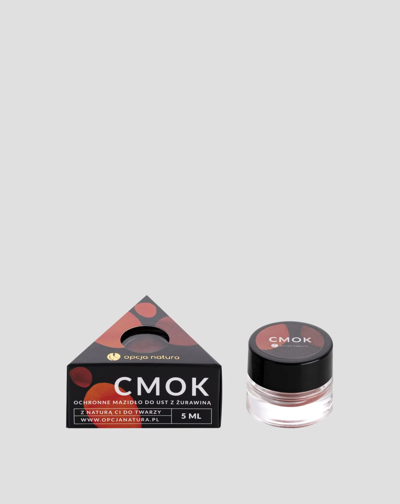 Ochronne żurawinowe mazidło do ust cmok Opcja Natura - Image 4