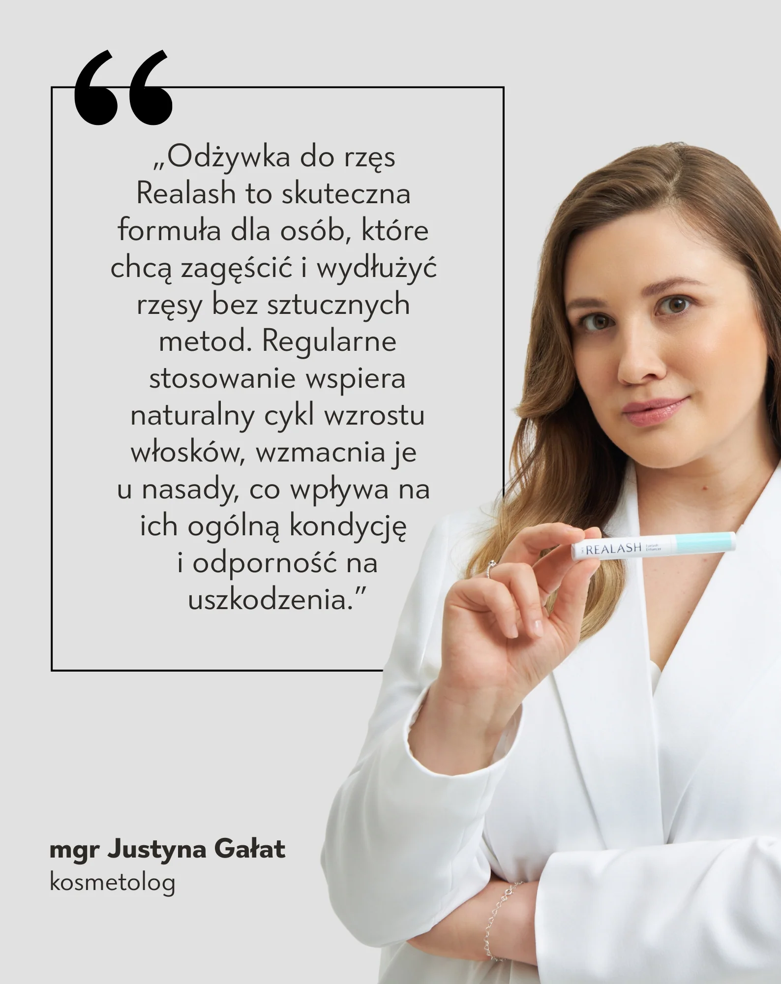 Odżywka do rzęs Realash wydłużająca, wzmacniająca i zagęszczająca rzęsy Orphica - Image 5