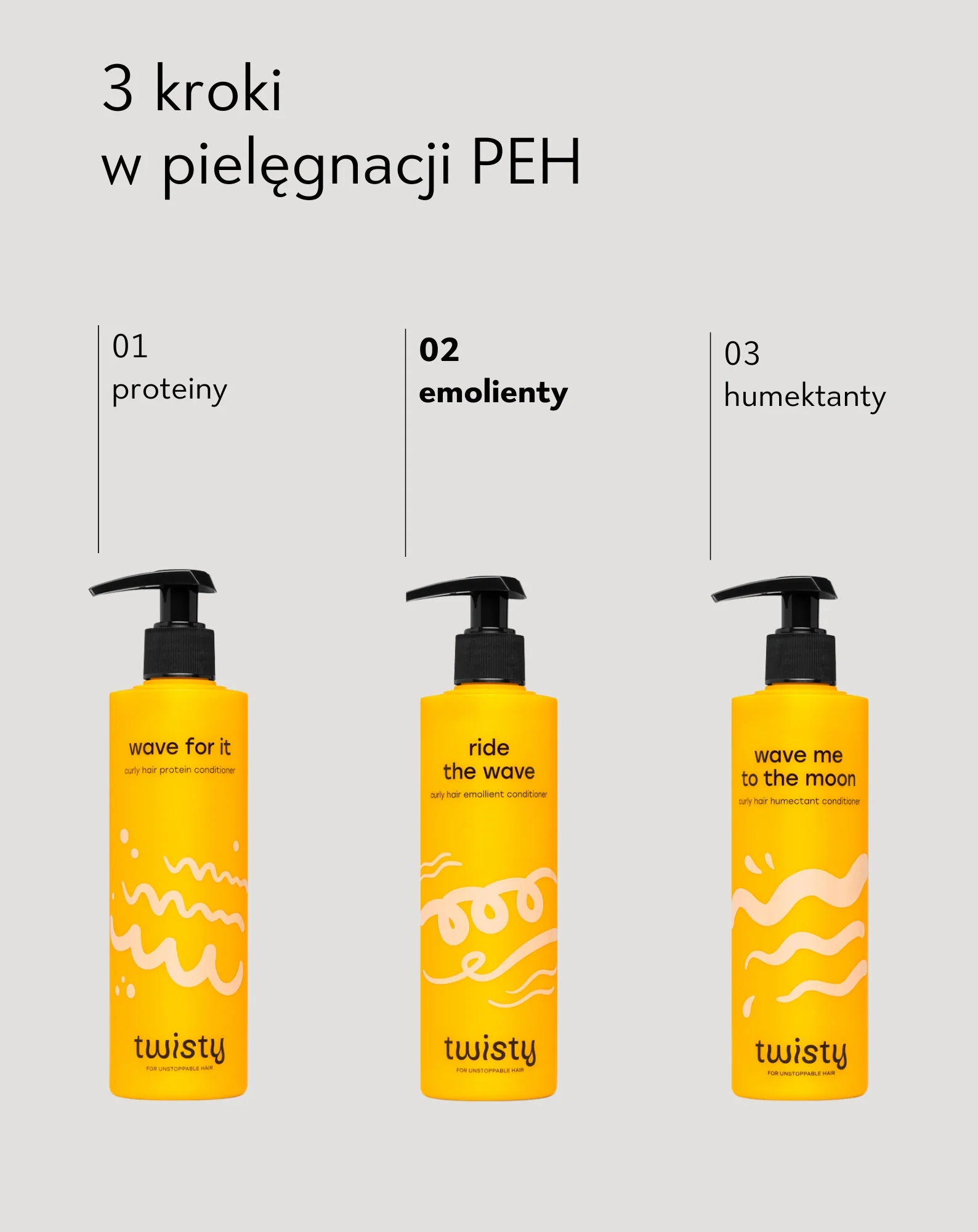 Odżywka emolientowa PEH do włosów kręconych i puszących się Twisty - Image 5