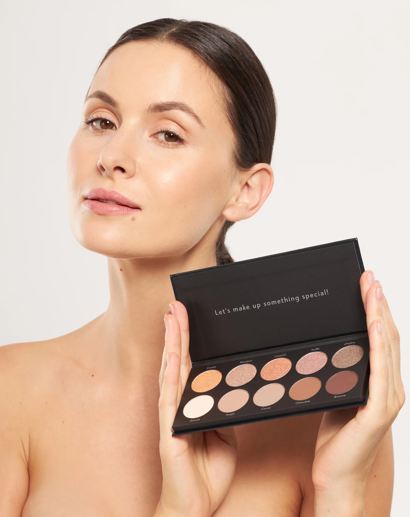 Paleta 10 świetlistych i matowych cieni do powiek Delicious Eyeshadow Palette Nutridome - Image 3