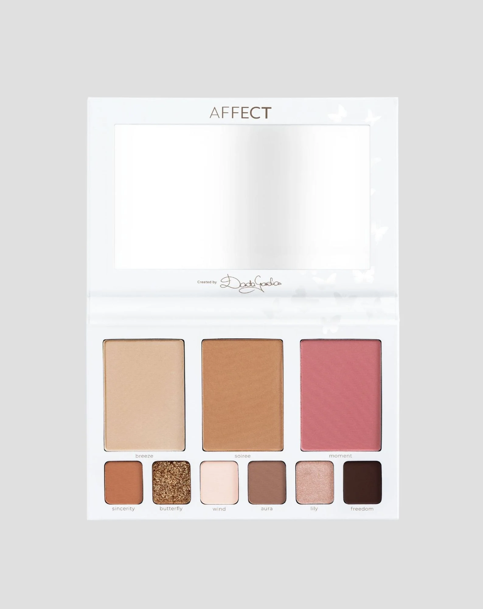 Paleta do makijażu Butterfly Makeup róże i bronzery Affect Professional Cosmetics - Image 3