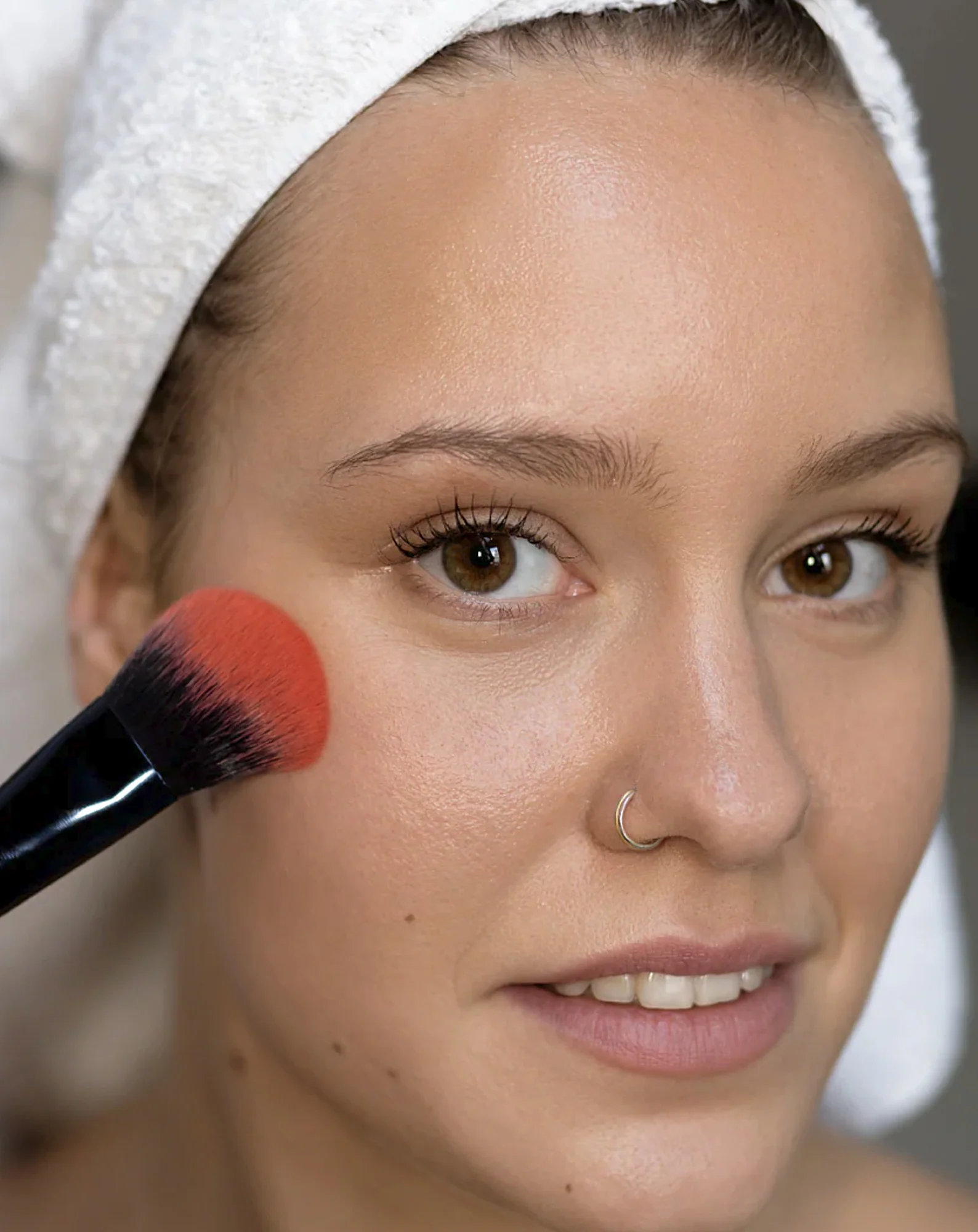 Pędzel do różu lub bronzera z zaokrągloną końcówką nr 9 Say Makeup - Image 2