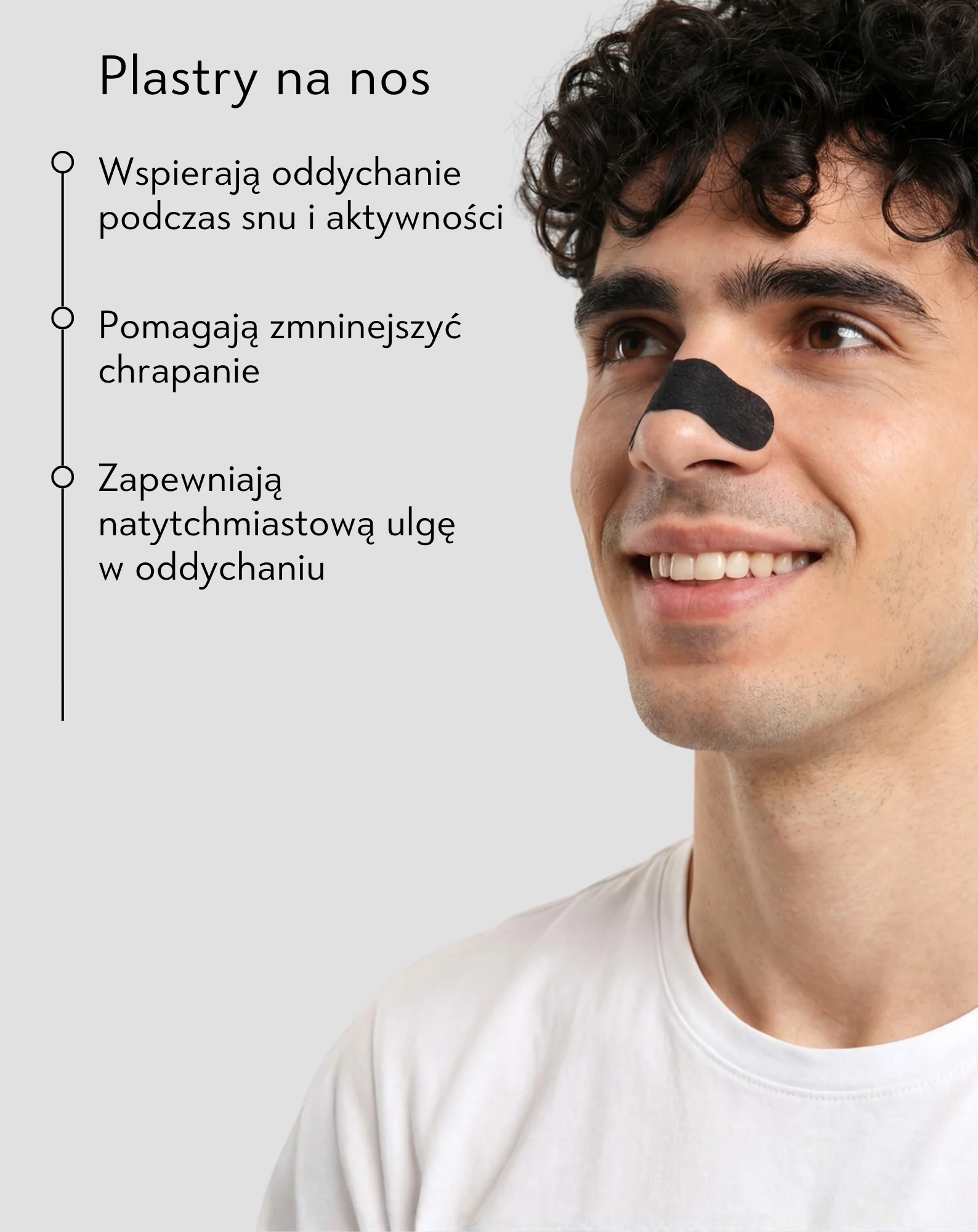 Plastry na nos ułatwiające oddychanie Nutridome 30 szt. - Image 3