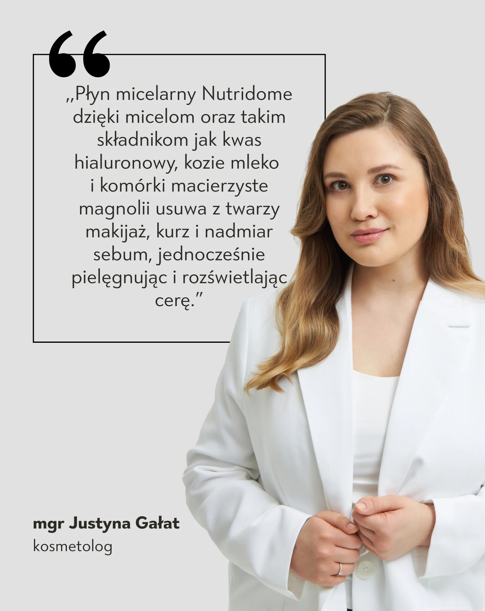 Płyn micelarny do demakijażu z komórkami macierzystymi magnolii Nutridome - Image 4