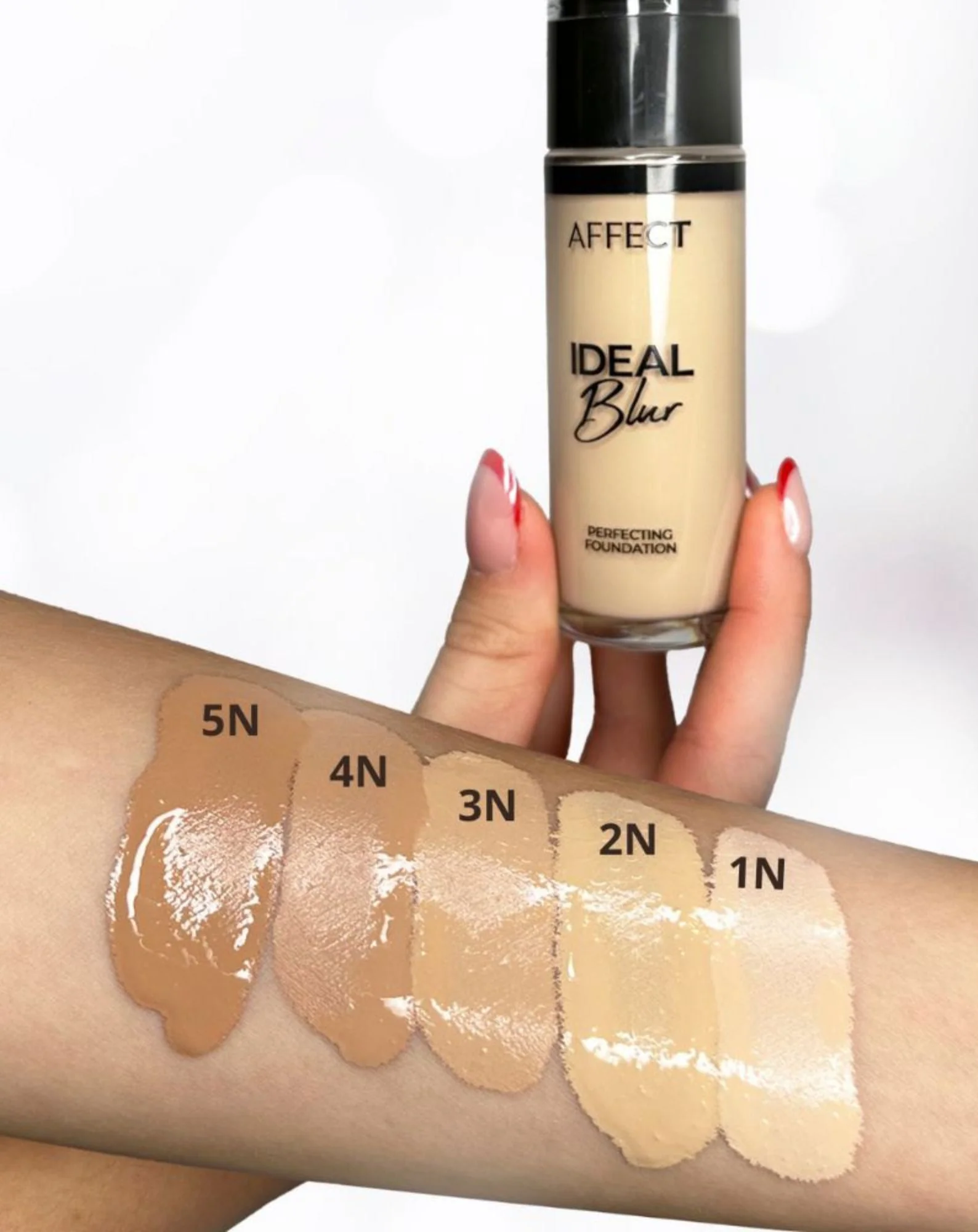 Podkład wygładzający Ideal Blur kolor 1N Affect Professional Cosmetics - Image 3