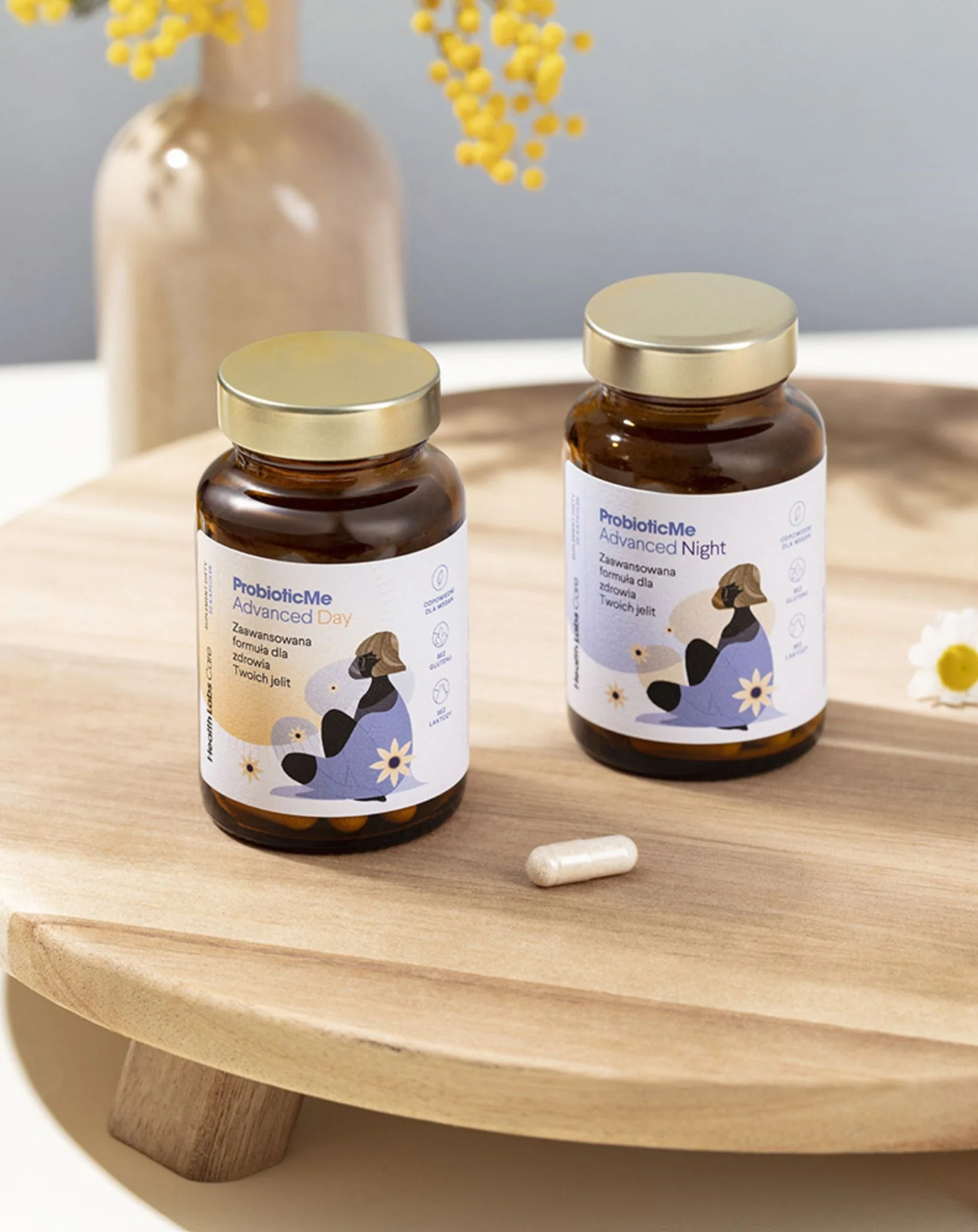 Probiotyk o zaawansowanym działaniu ProbioticMe Advanced Health Labs Care 60 kapsułek - Image 2