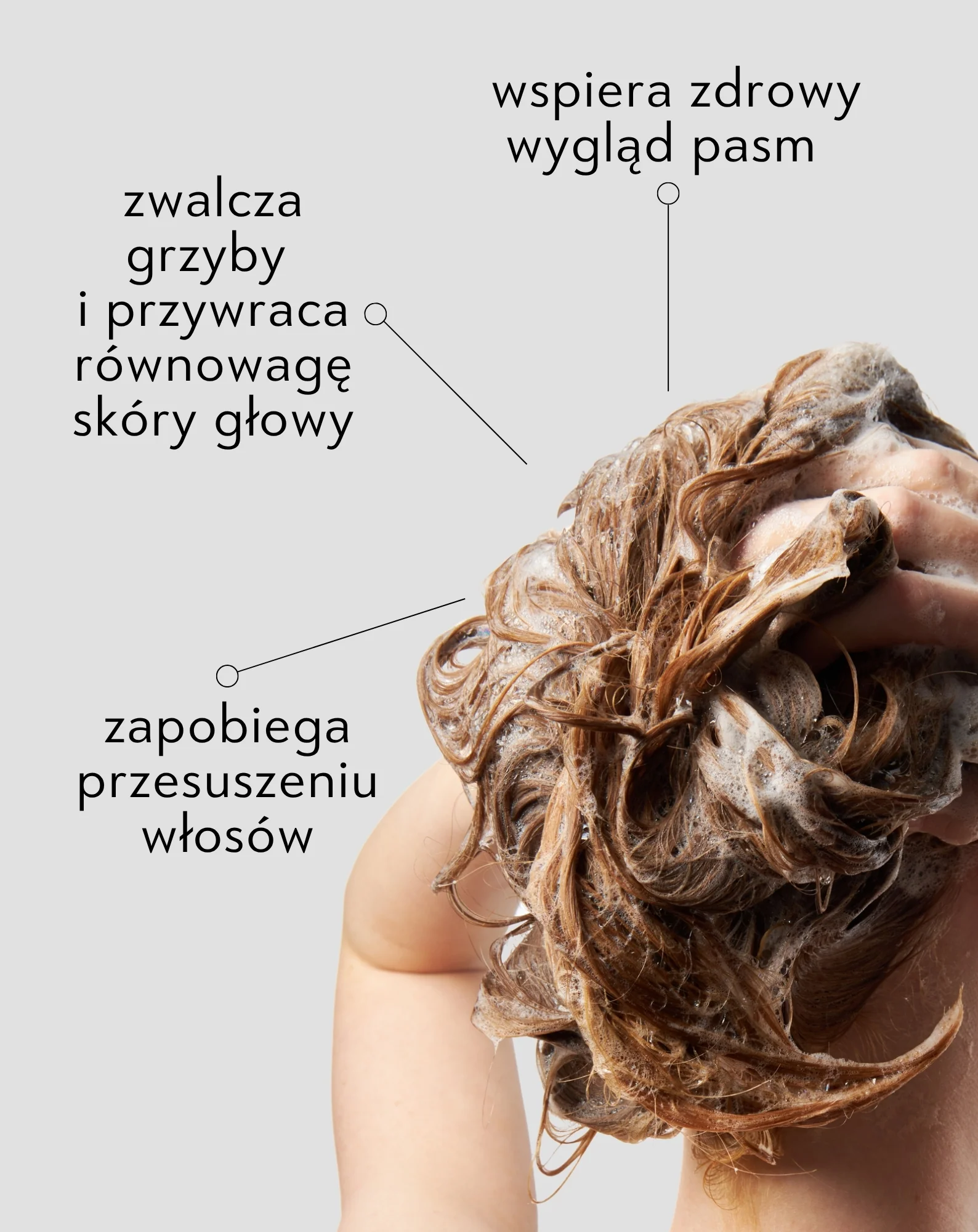 Przeciwłupieżowy szampon do włosów z piroktonem olaminy o działaniu nawilżającym Nutridome - Image 3