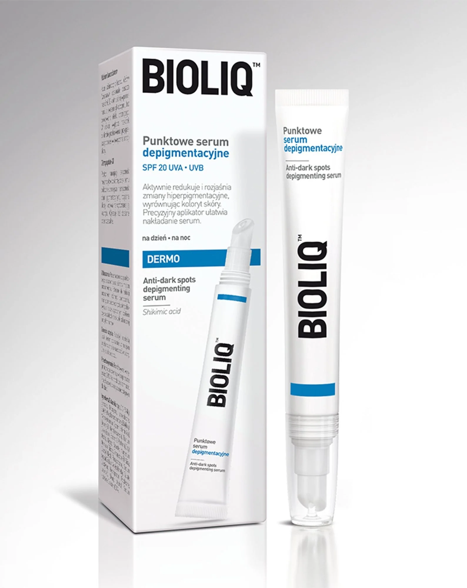 Punktowe serum depigmentacyjne z kwasem szikimowym Bioliq - Image 2