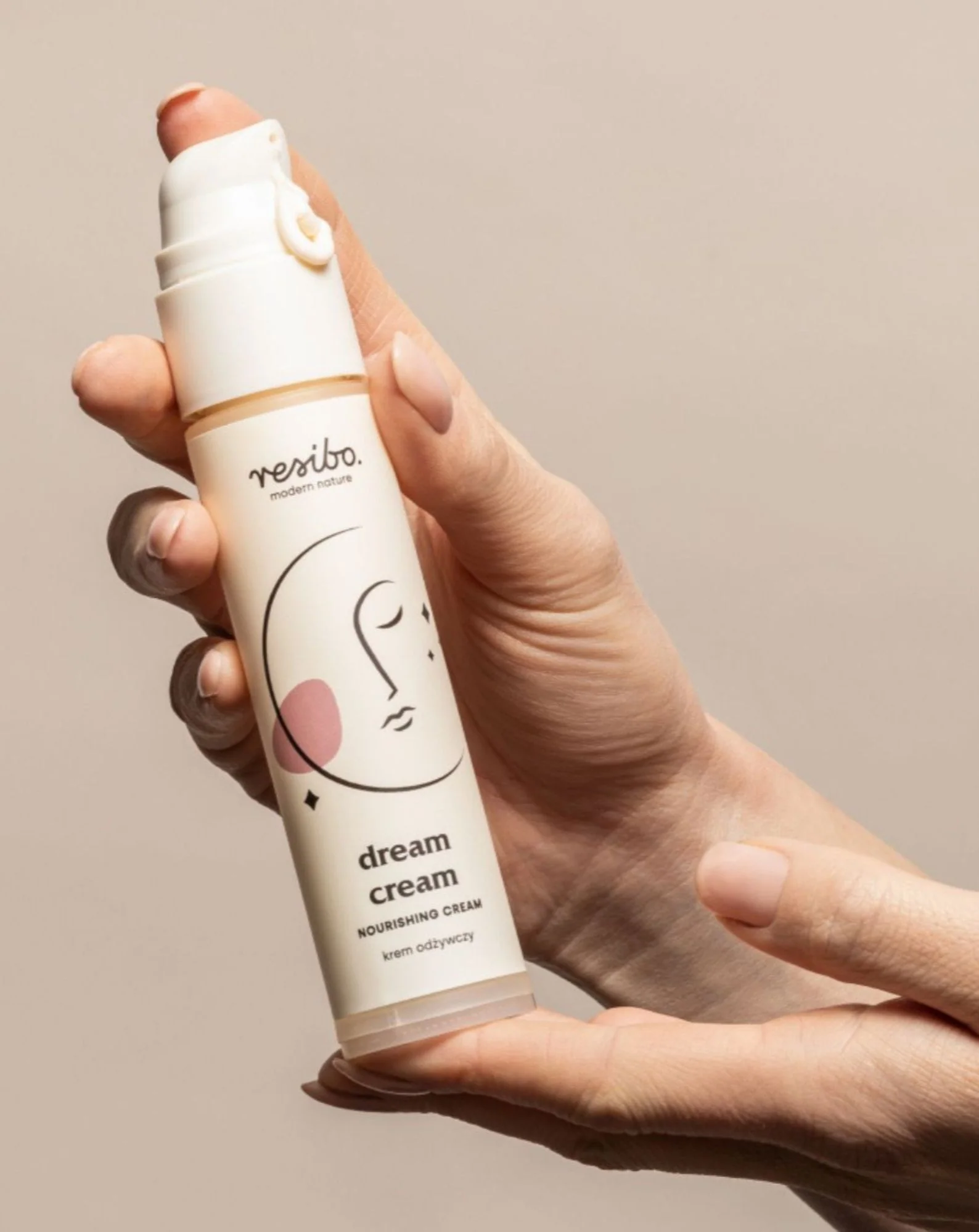 Regenerujący krem Dream Cream do twarzy niwelujący zmęczenie i odwodnienie 50 ml Resibo - Image 3