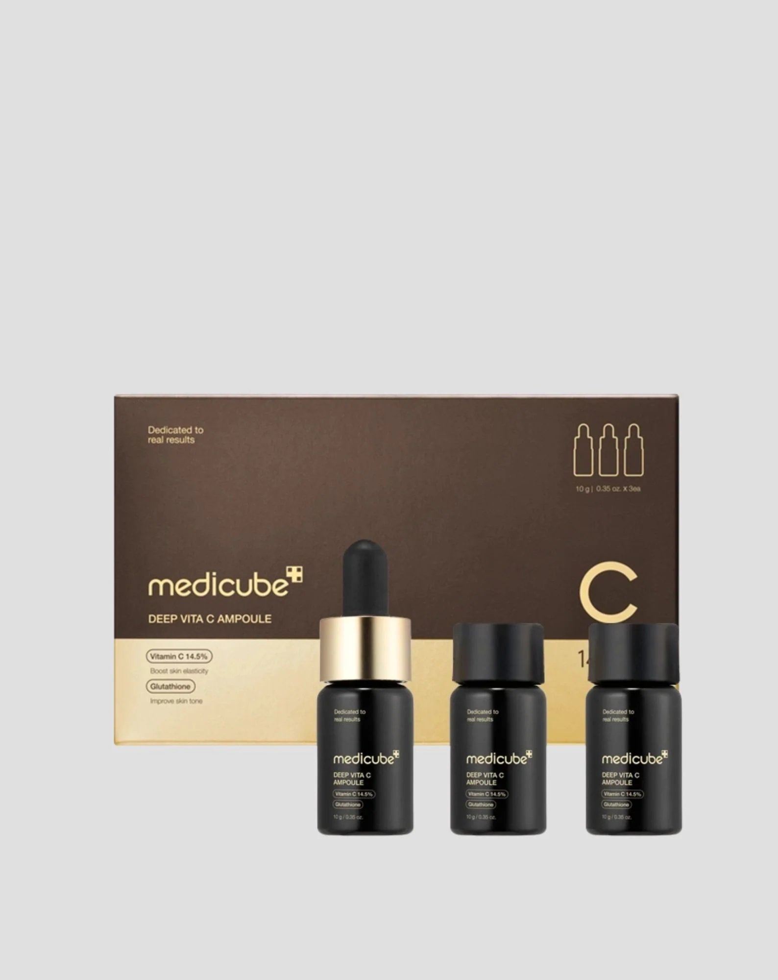 Rozjaśniające serum z witaminą Deep Vita C Ampoule Medicube - Image 3