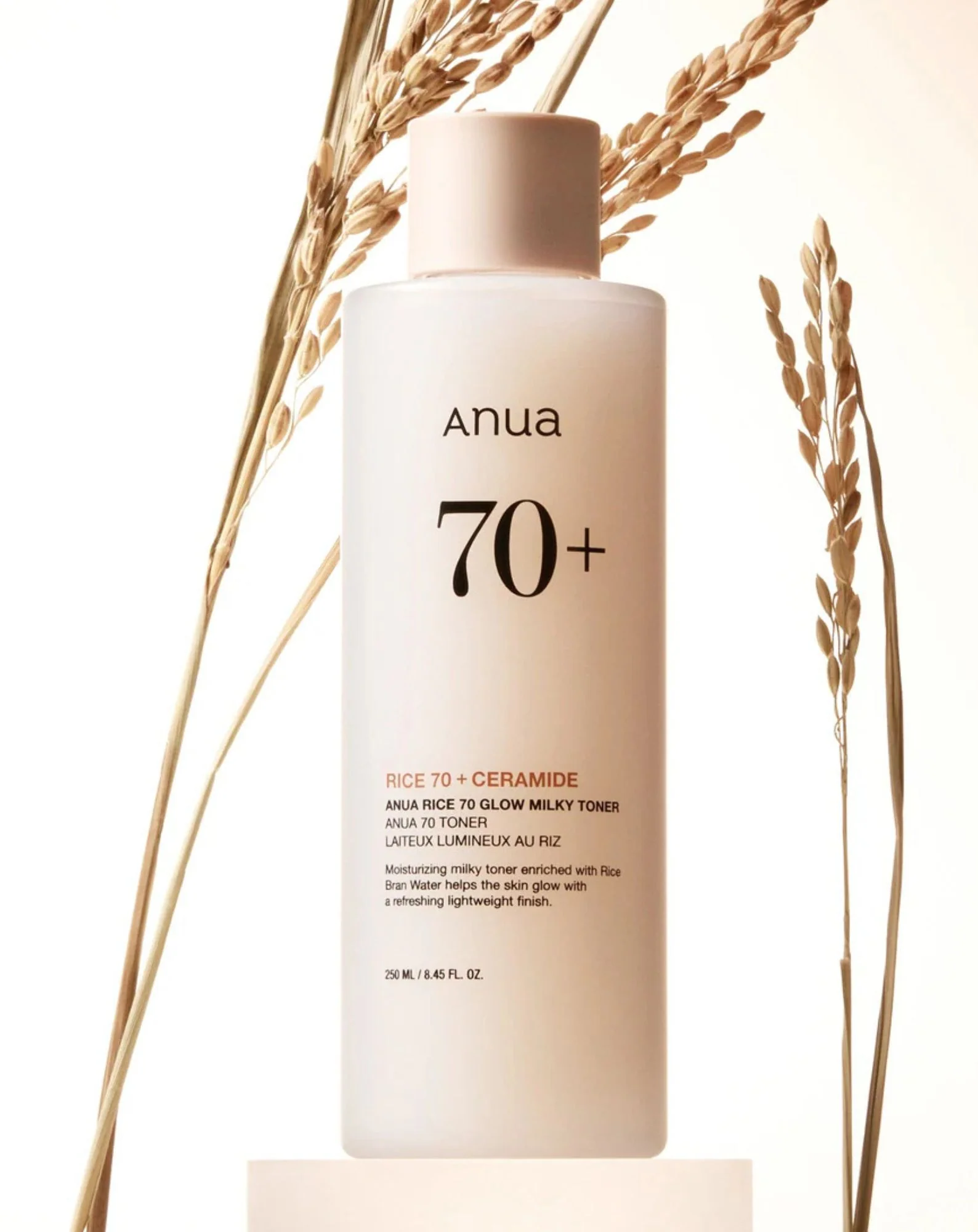 Rozświetlający tonik ryżowy o mlecznej formule Rice 70 Glow Milky Toner ANUA - Image 4