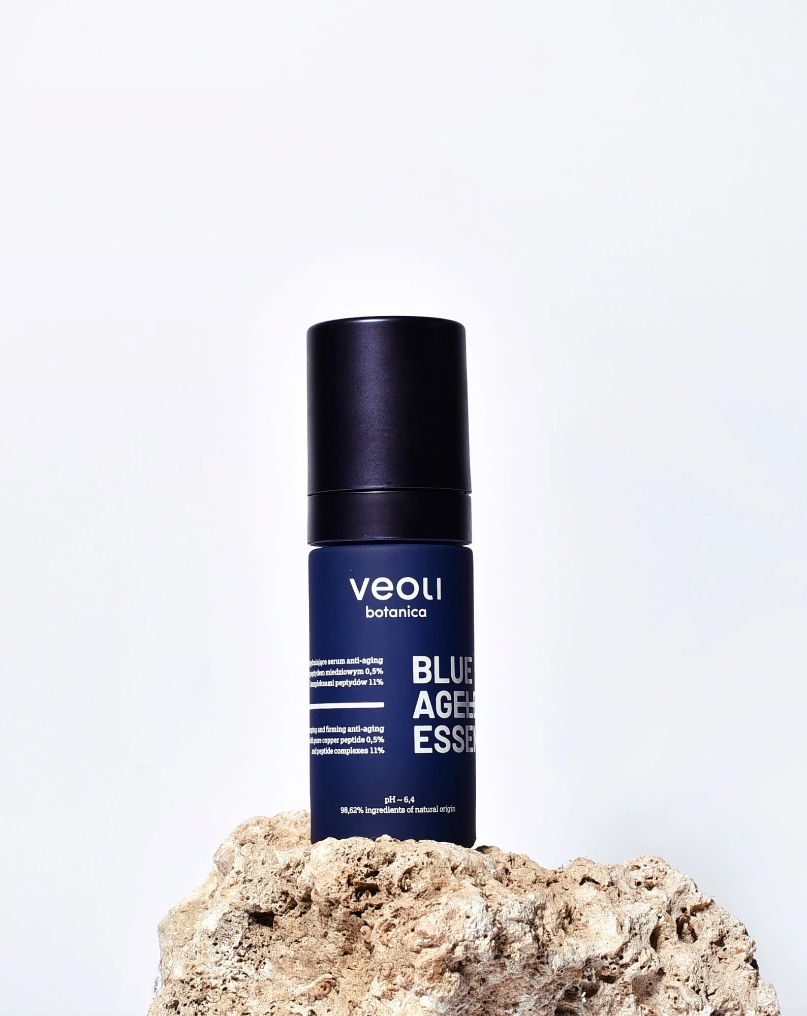 Serum anti-aging Blue ageless essence z peptydem miedziowym i kompleksami peptydów Veoli Botanica - Image 3